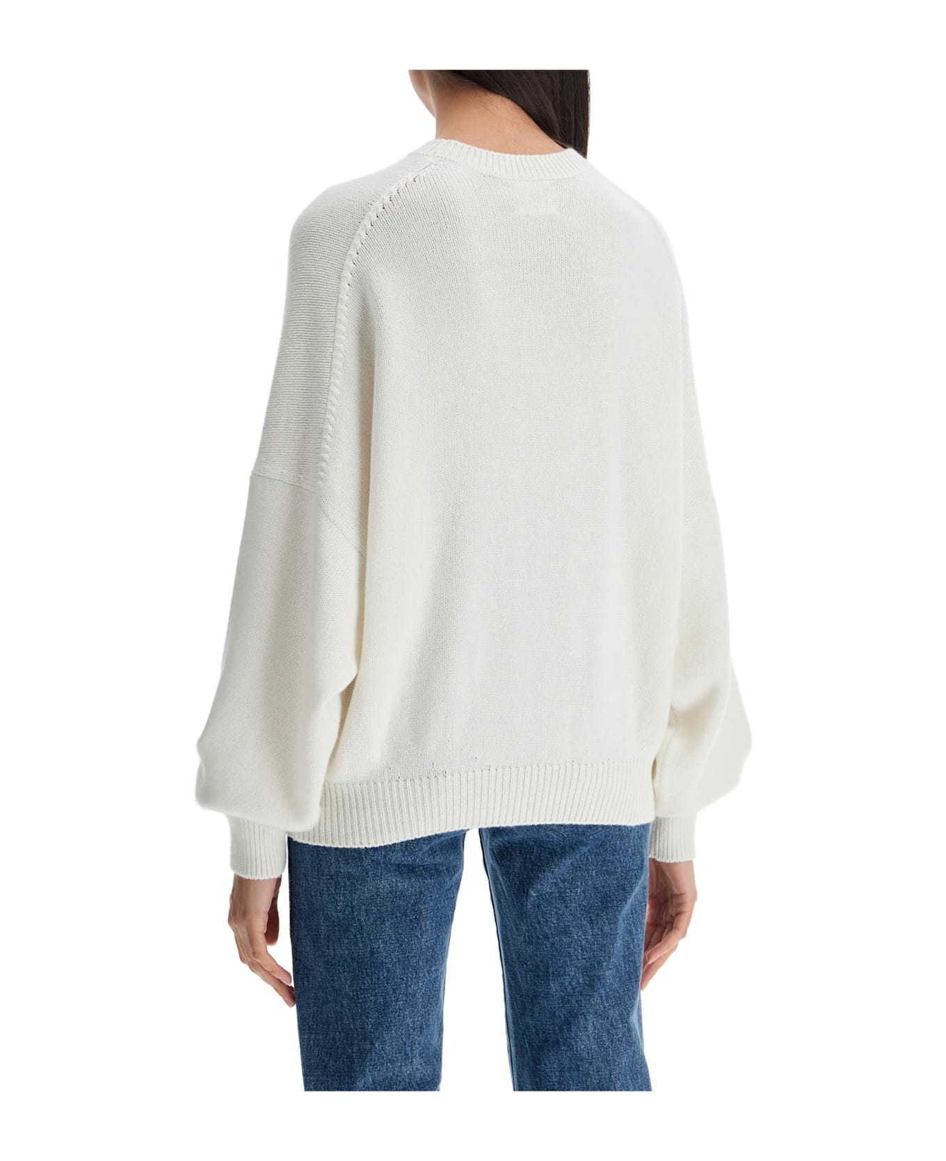 Khaite Cashmere Margaux Pullover - GLAZE (White)