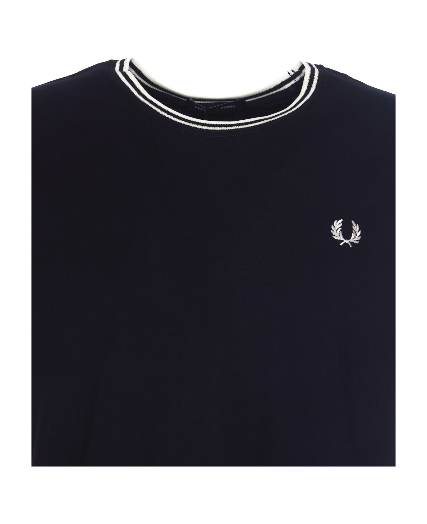 Fred Perry Twin T-shirt - Navy