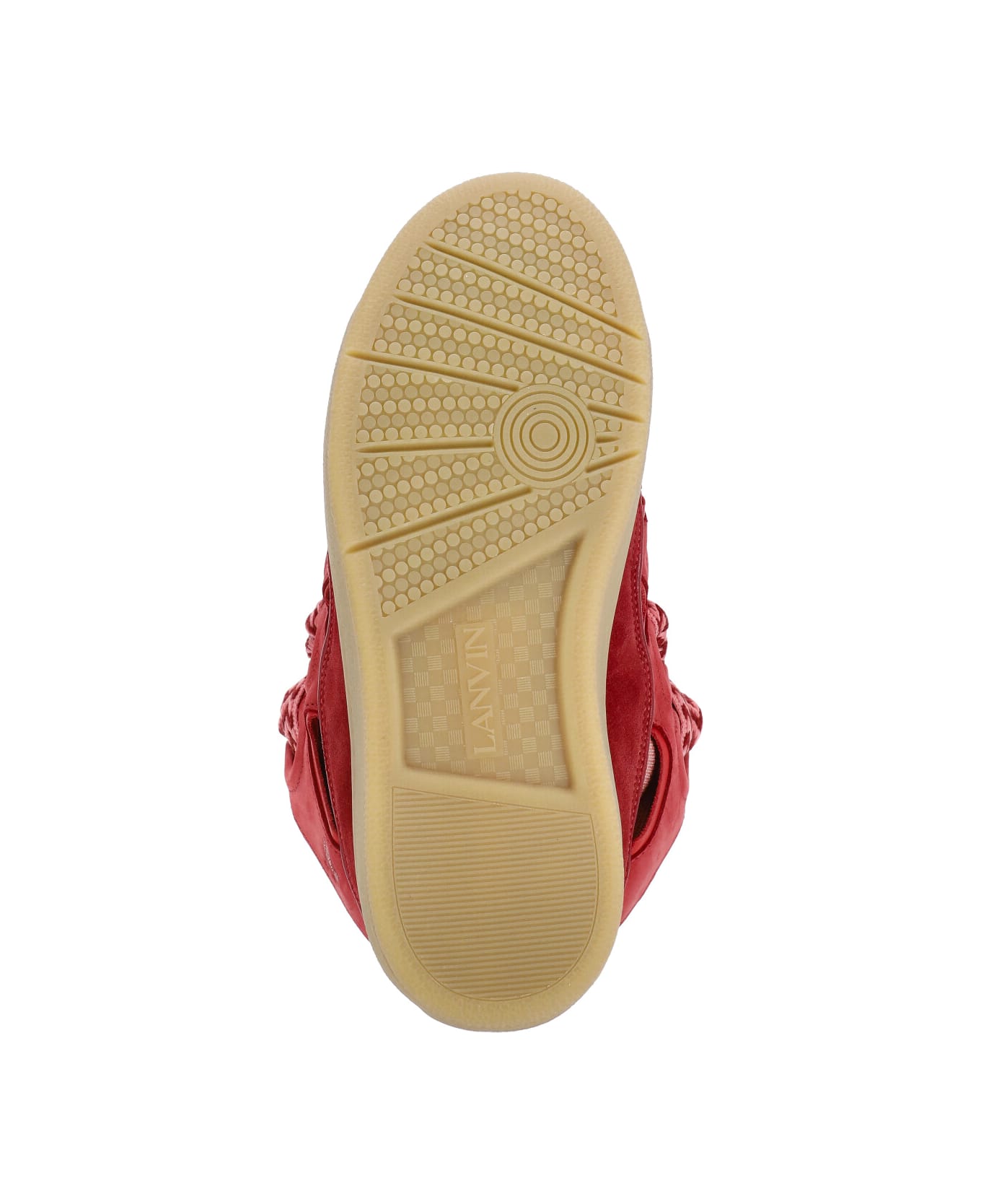 Lanvin Curb Sneakers - Red