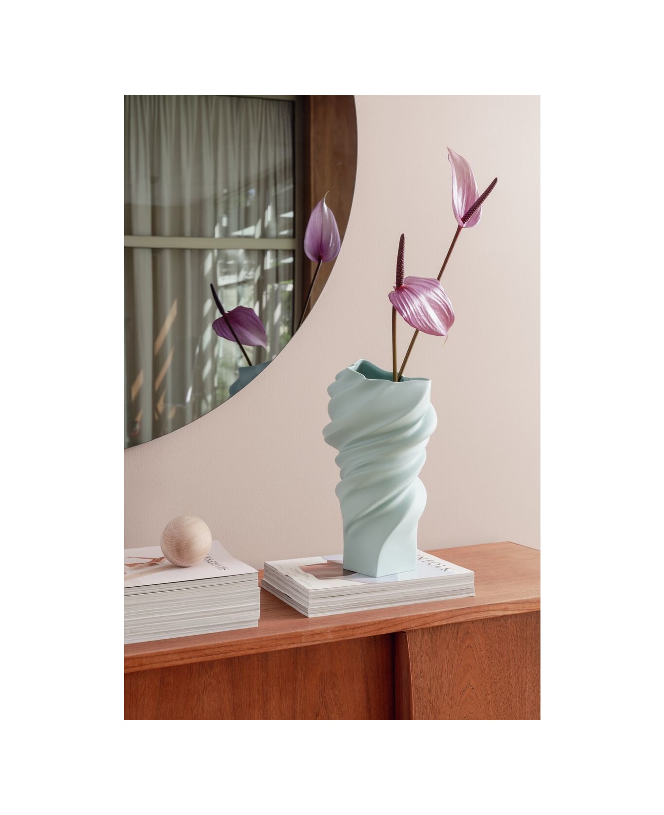 Rosenthal Vase 32 Cm Squall - Verde chiaro