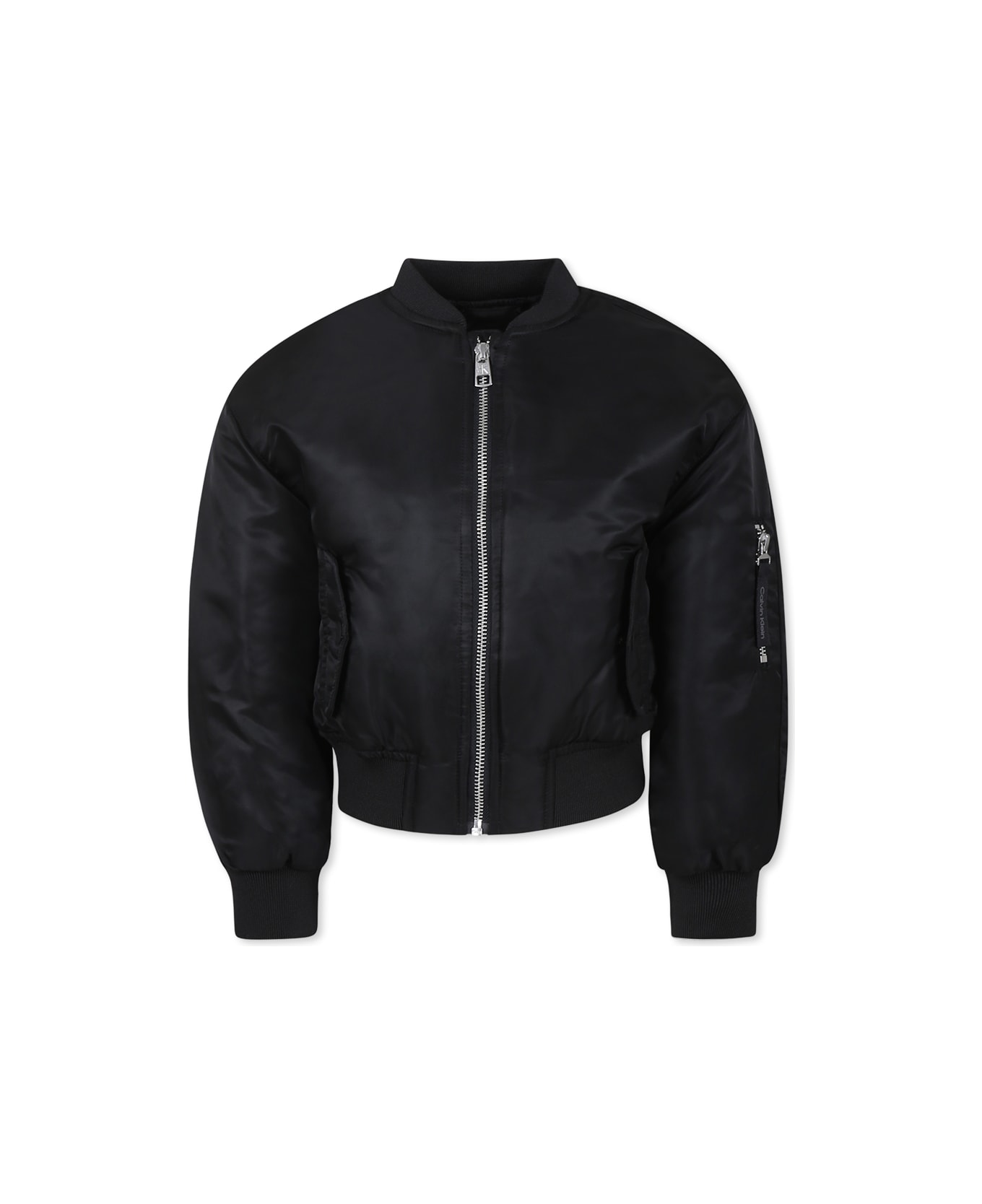 Calvin Klein Black Jacket For Boy - Black