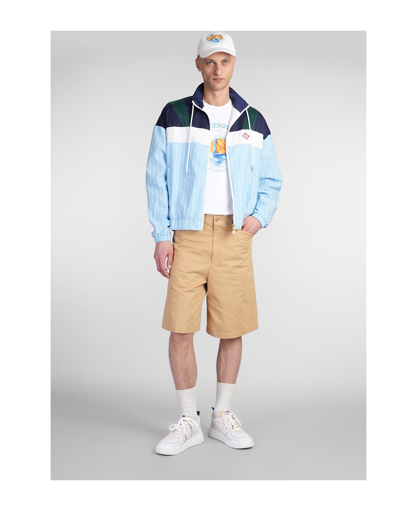 Casablanca Casual Jacket In Multicolor Cotton - multicolor