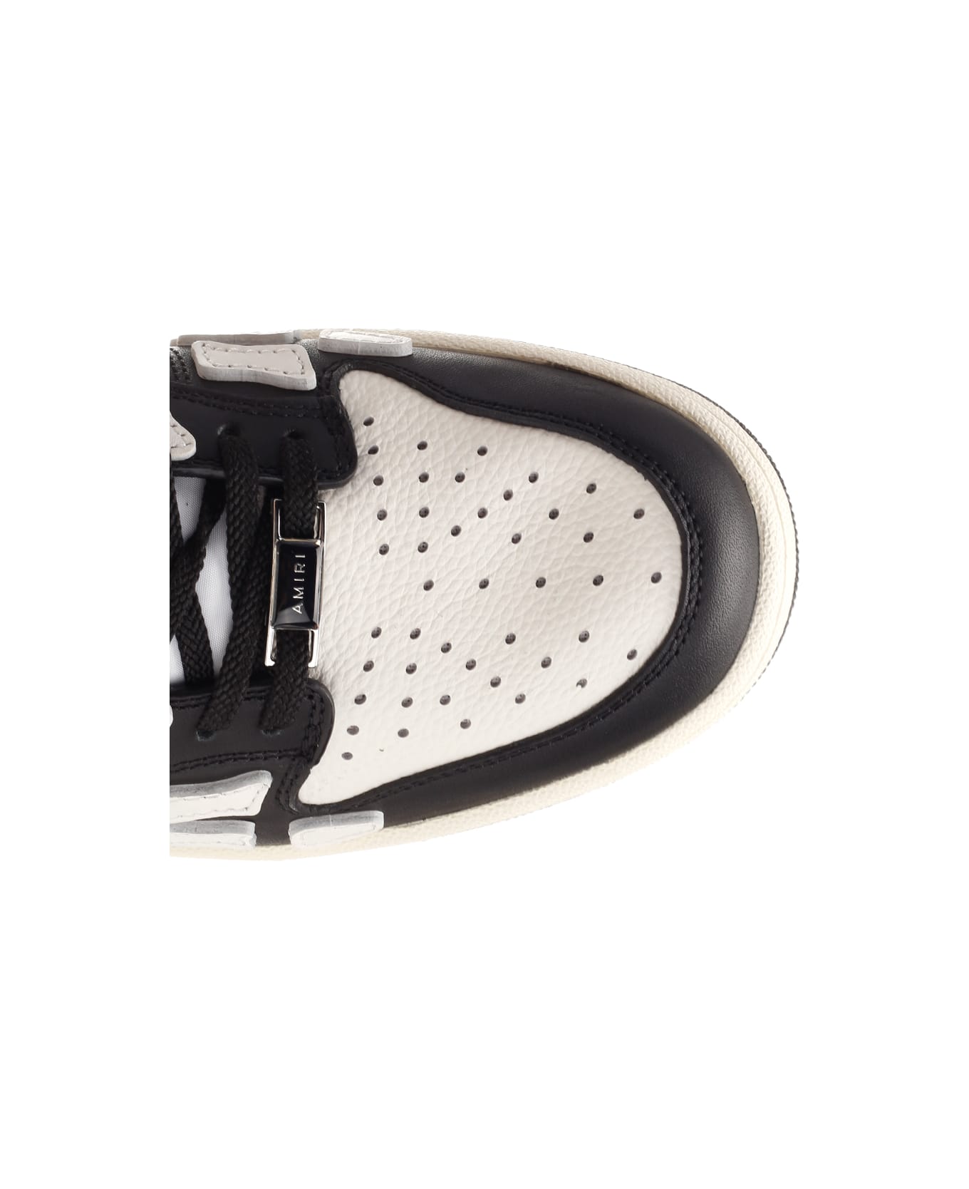 AMIRI 'skel' Low-top Sneakers - BLACK/WHITE