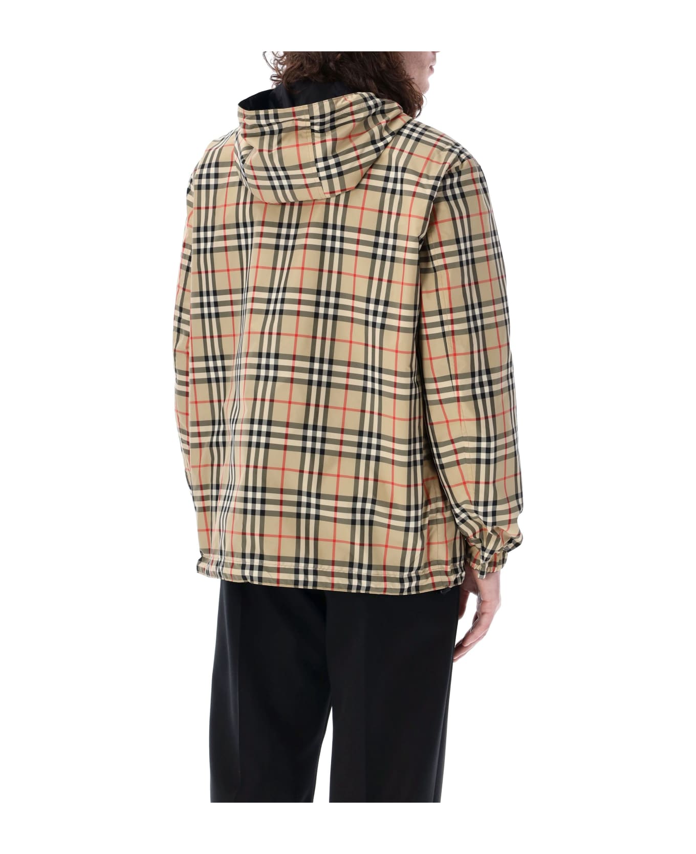 Burberry London Reversible Check Jacket - ARCHIVE BEIGE IP CHK