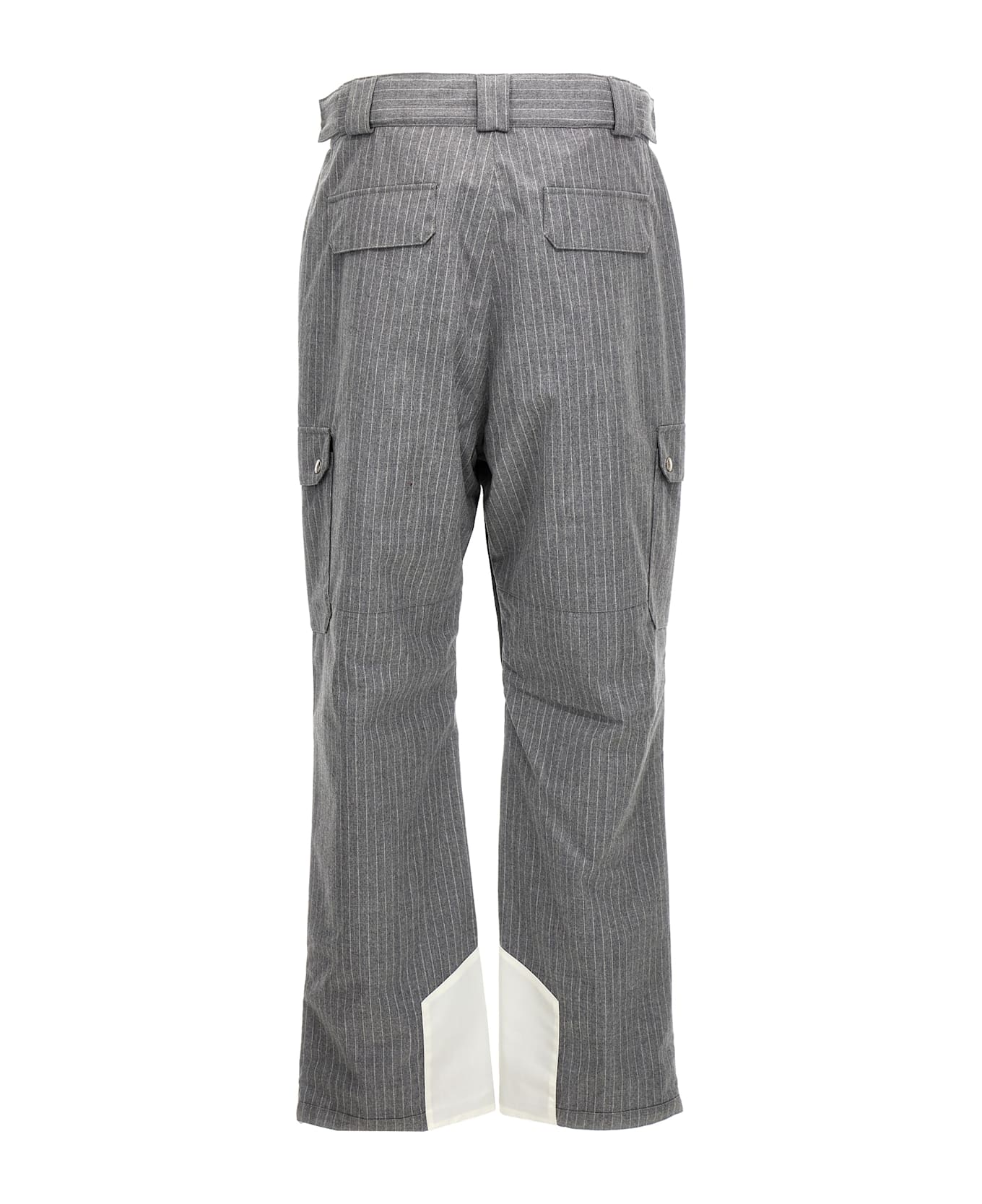 Brunello Cucinelli Pinstripe Pants - Gray