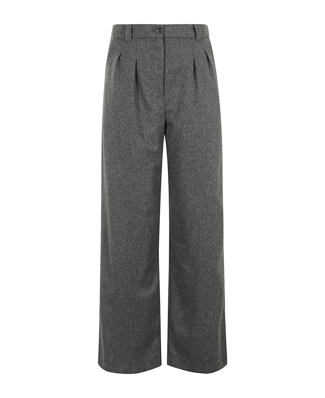 A.P.C. Pantalon Tressie - Plc Heathered Antracite