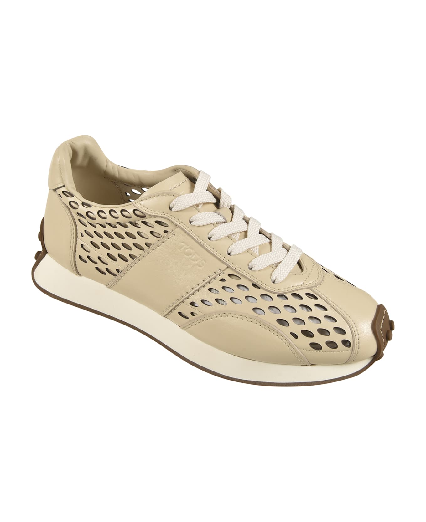 Tod
s Active 26l Laser Hole Sneakers - Stucco