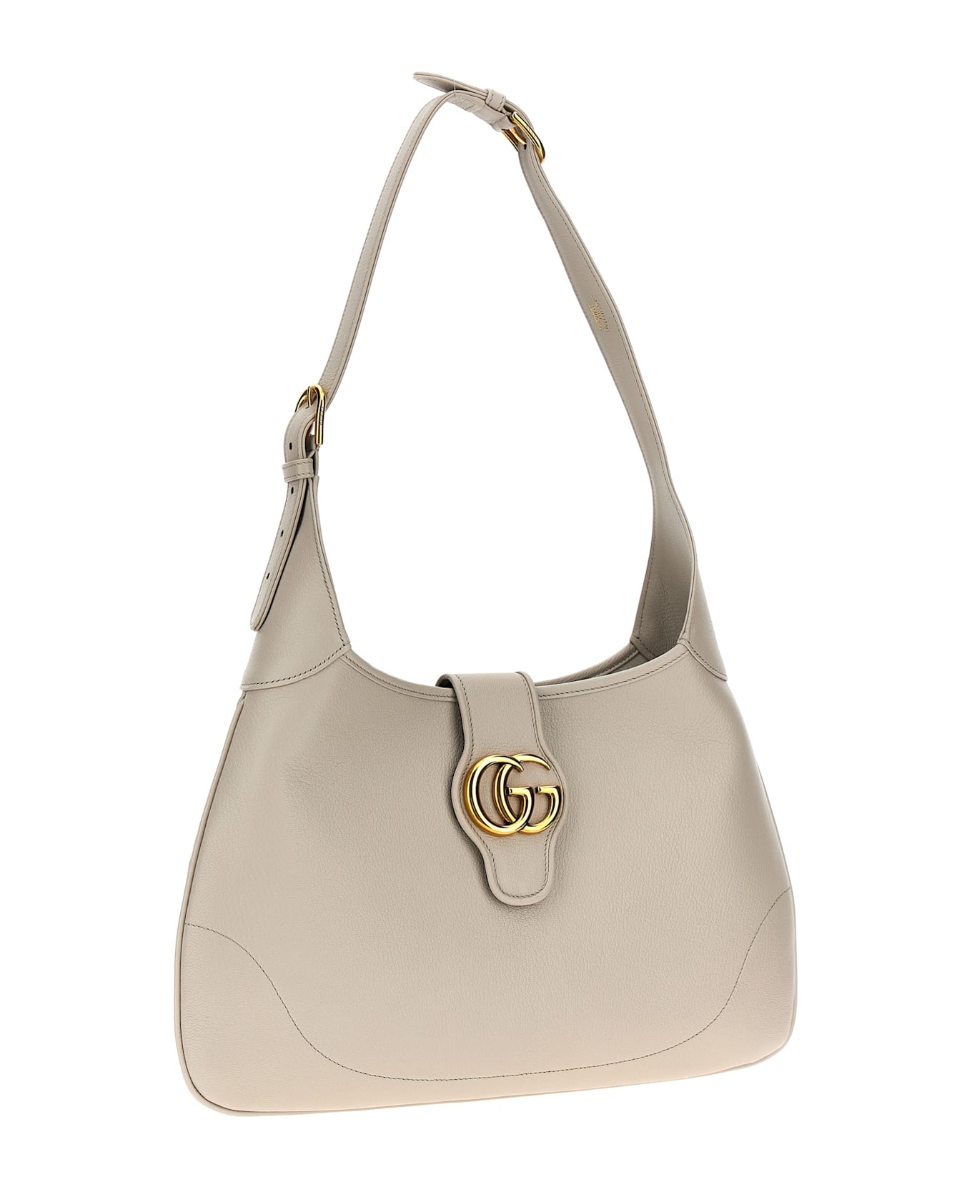 Gucci 'aphrodite' Midi Shoulder Bag - Gray