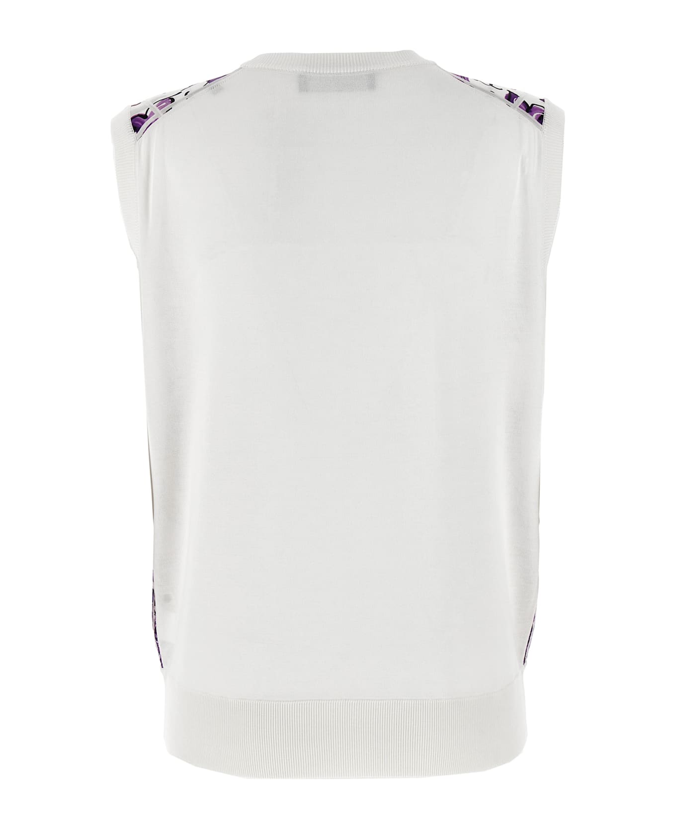 Dolce 
Gabbana 
maiolica
 Printed Vest - MAIOLICA 1L VIOLA