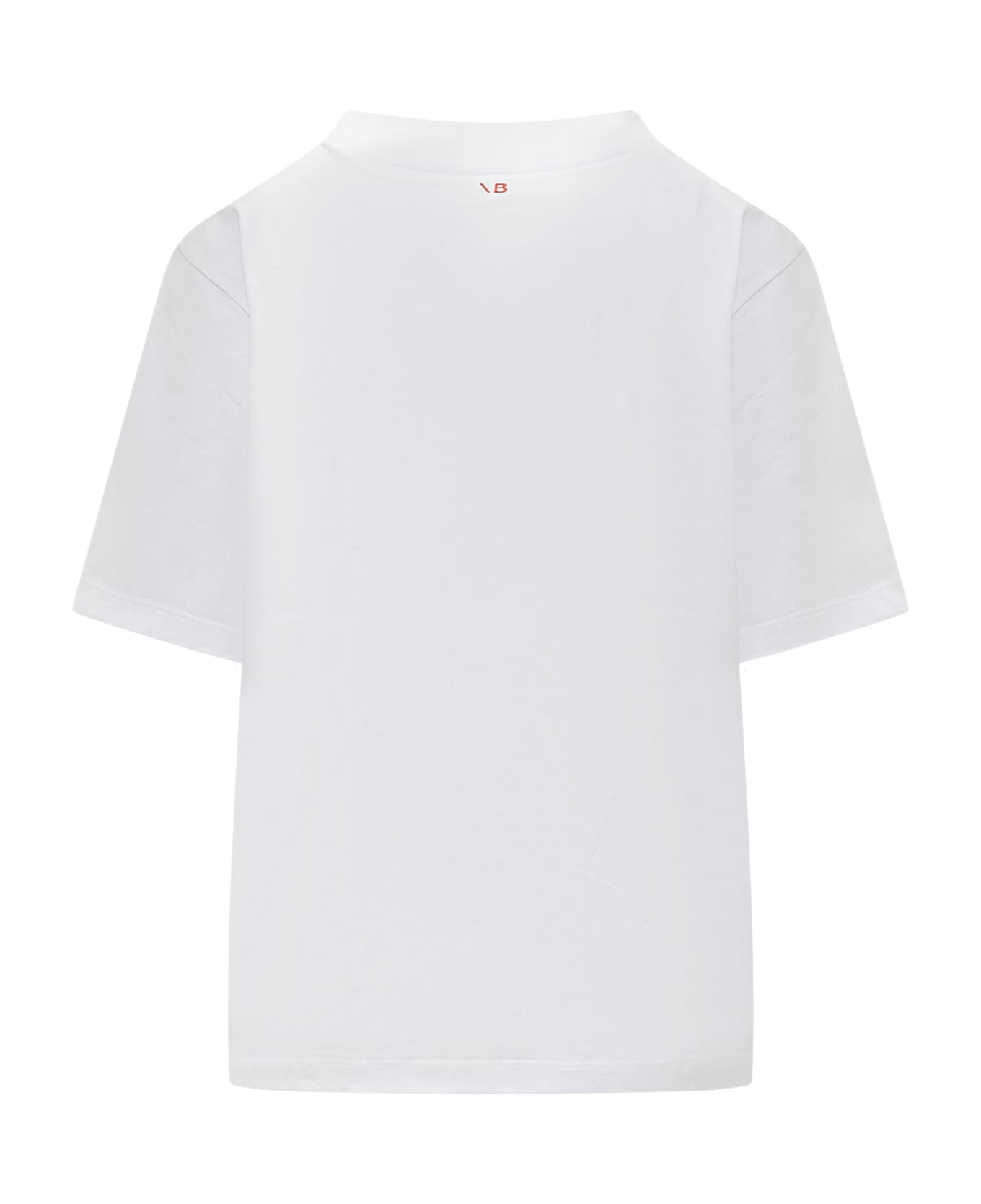 Victoria Beckham T-shirt With Logo - WHITE