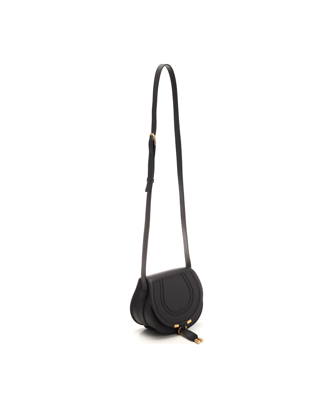 Chloé Black 'marcie' Cross-body Bag - Black トートバッグ