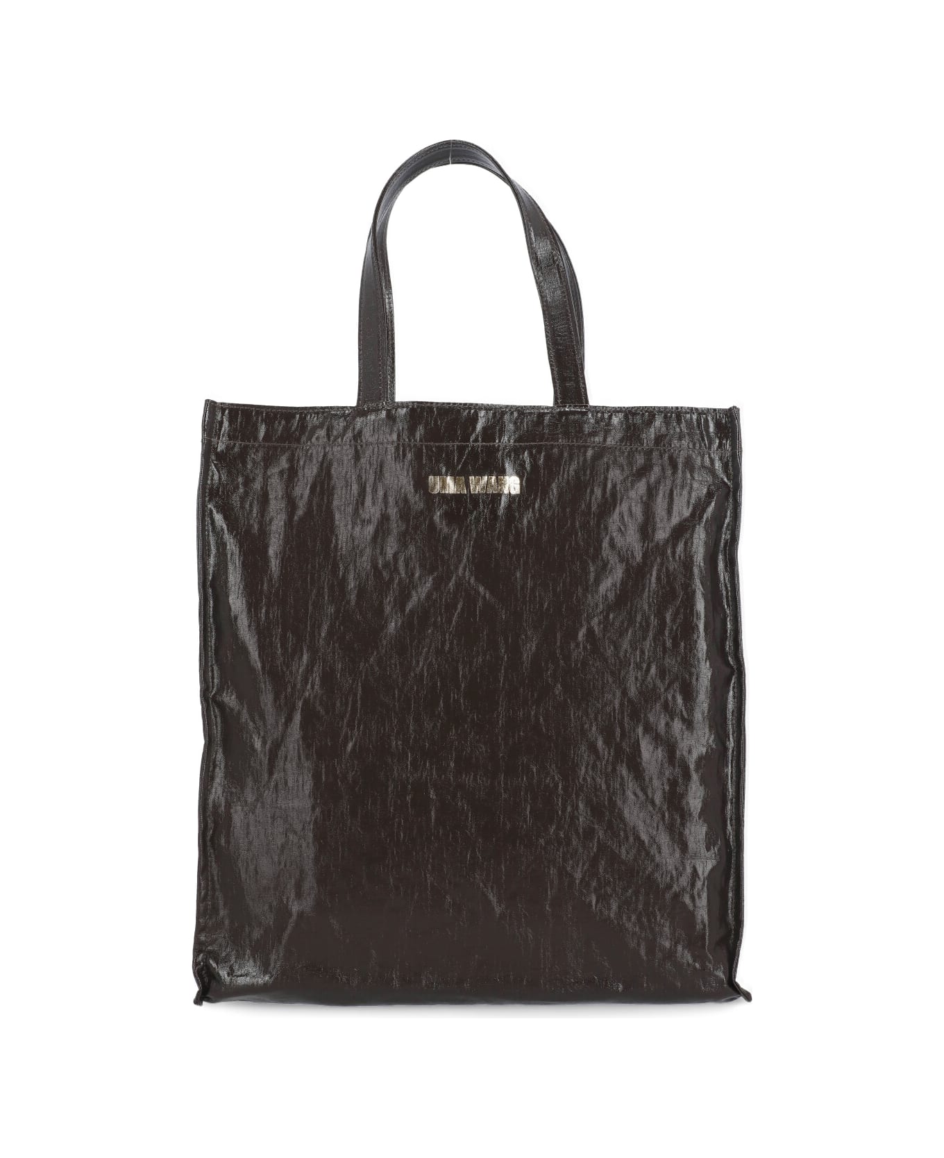 Uma Wang Small Canv Shoppinh Bag - BROWN