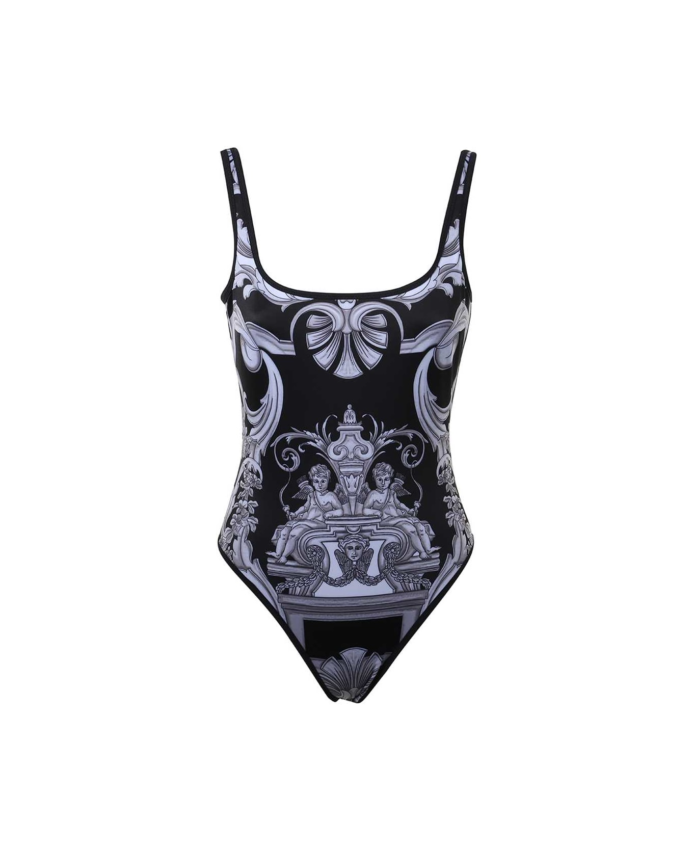 Versace One-piece Swimsuit - black