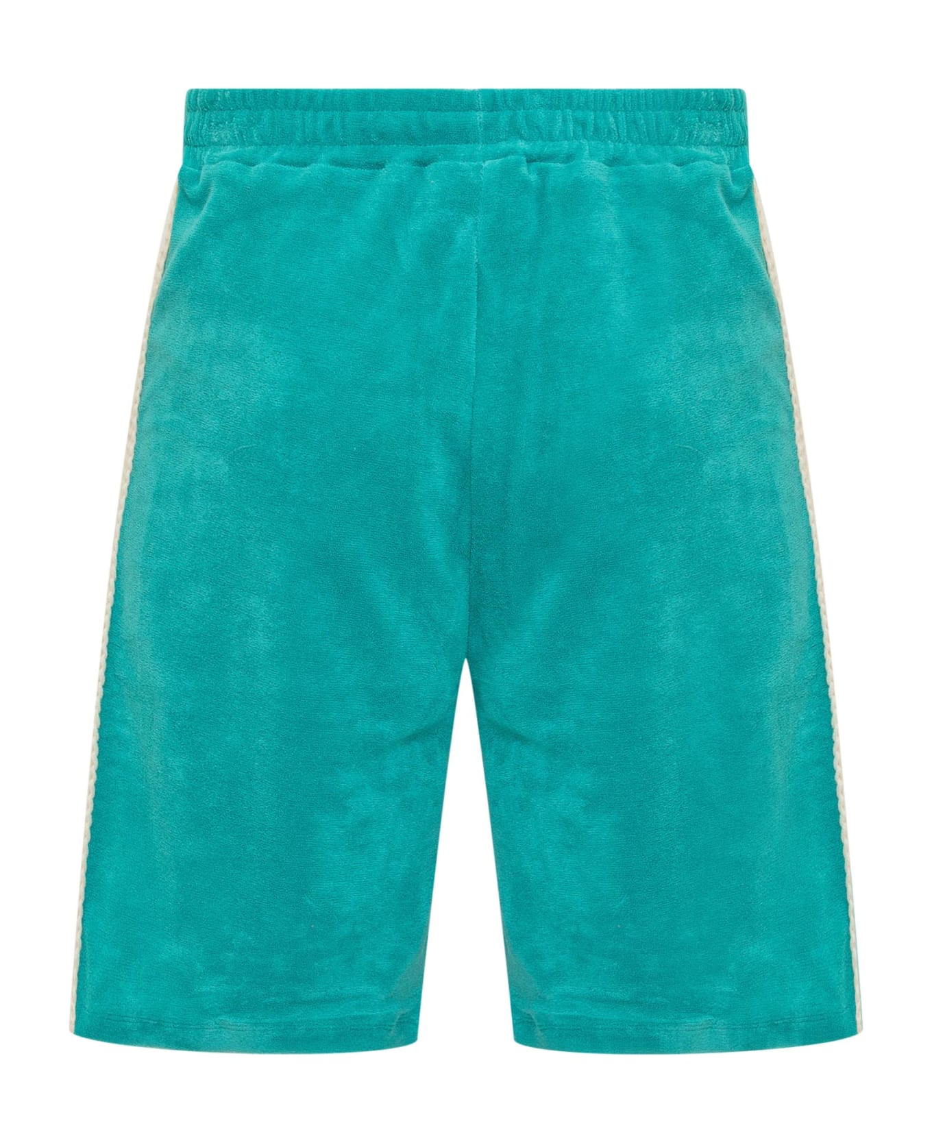 Barrow Cotton Shorts - PEACOCK