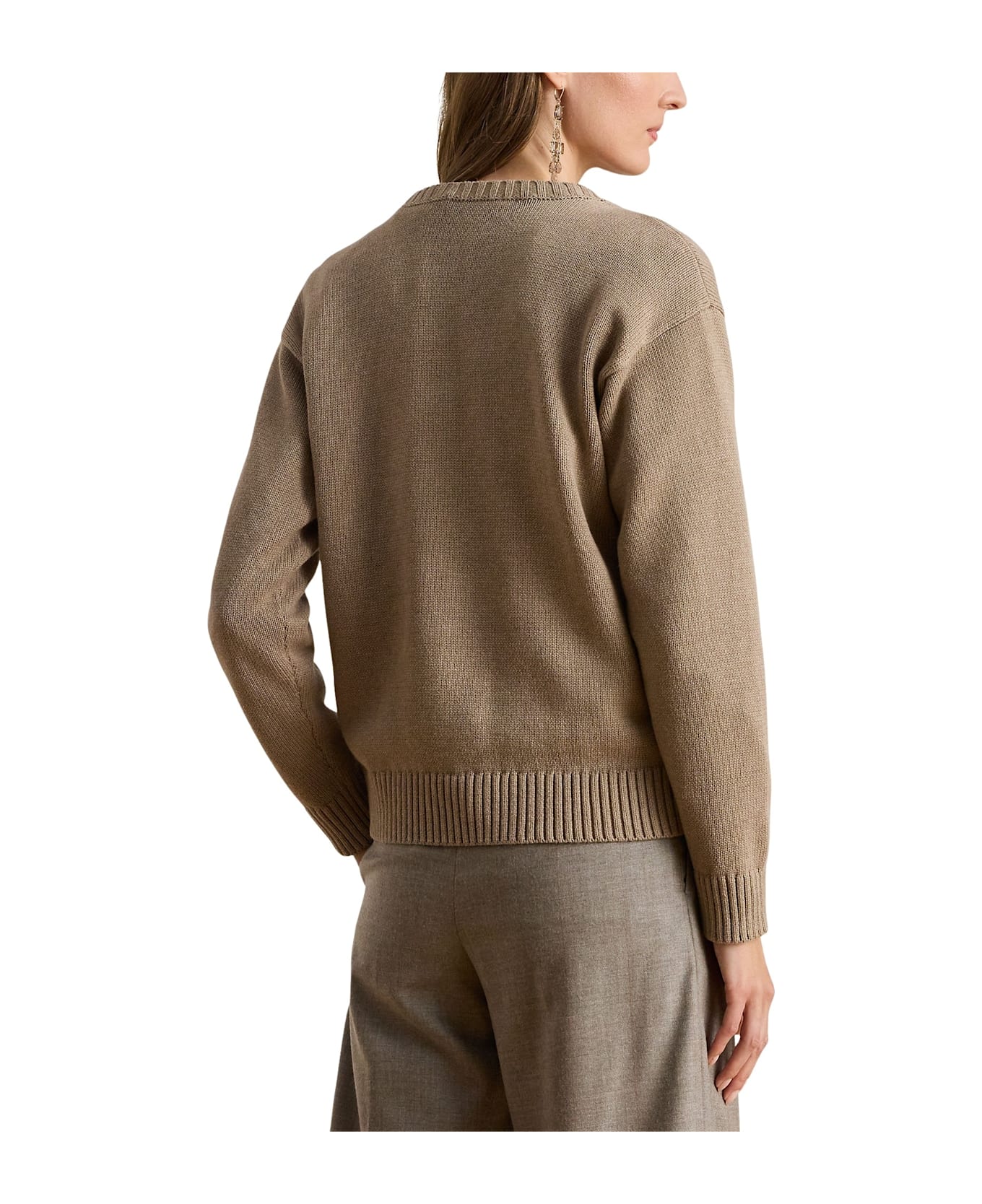 Ralph Lauren Riednee Long Sleeve Pullover - Adirondack Heather Multi