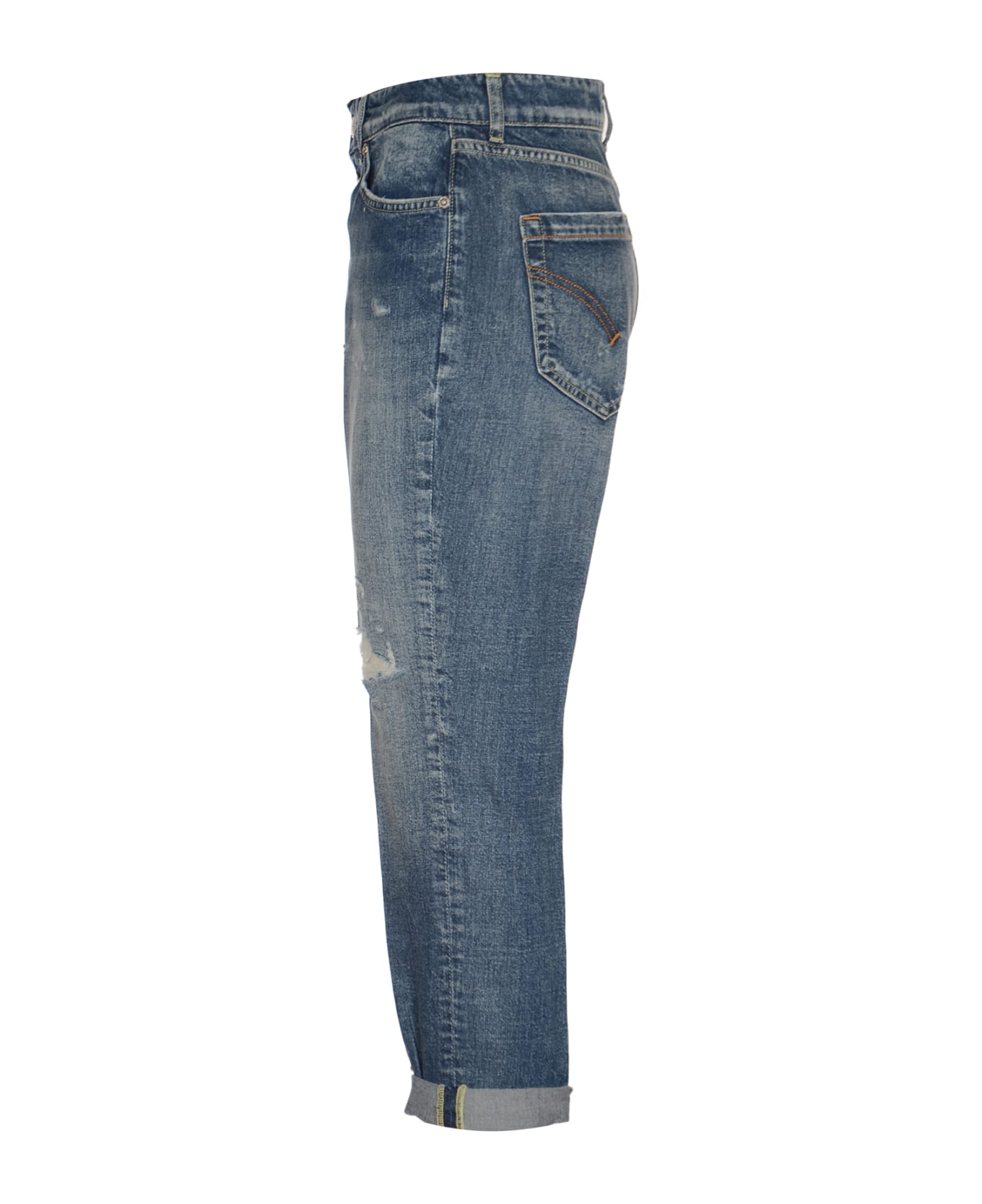 Dondup Distressed Buttoned Jeans