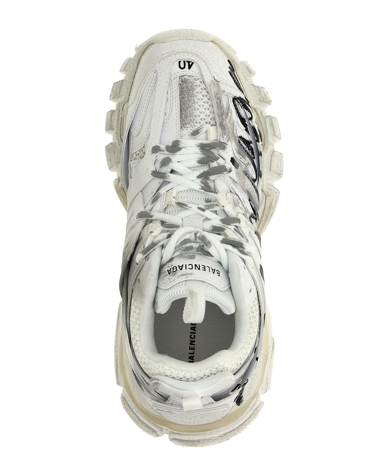 Balenciaga 
track
 Sneakers - WHITE / BLACK