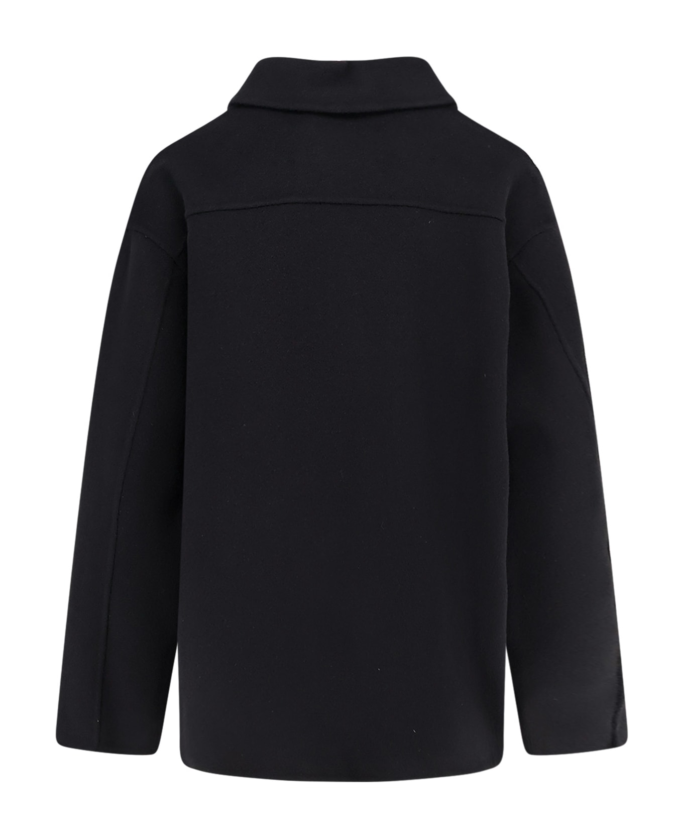 Paltò Susanna Wool Coat - Black