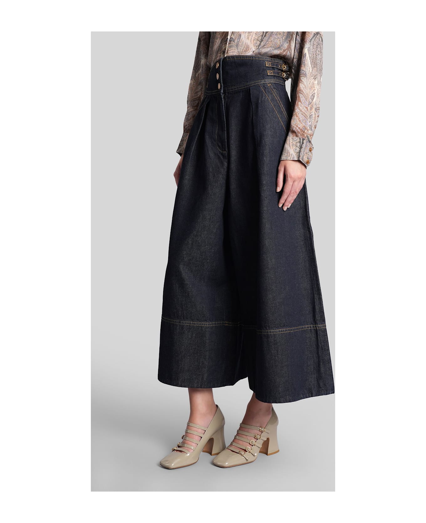 Zimmermann Jeans In Blue Denim - blue