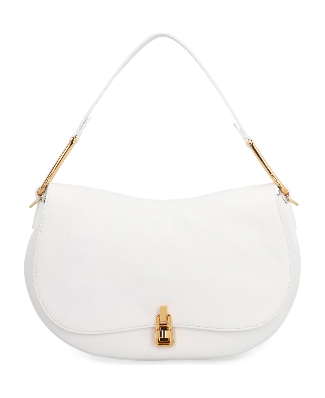 Coccinelle Magie Soft Leather Handbag - White