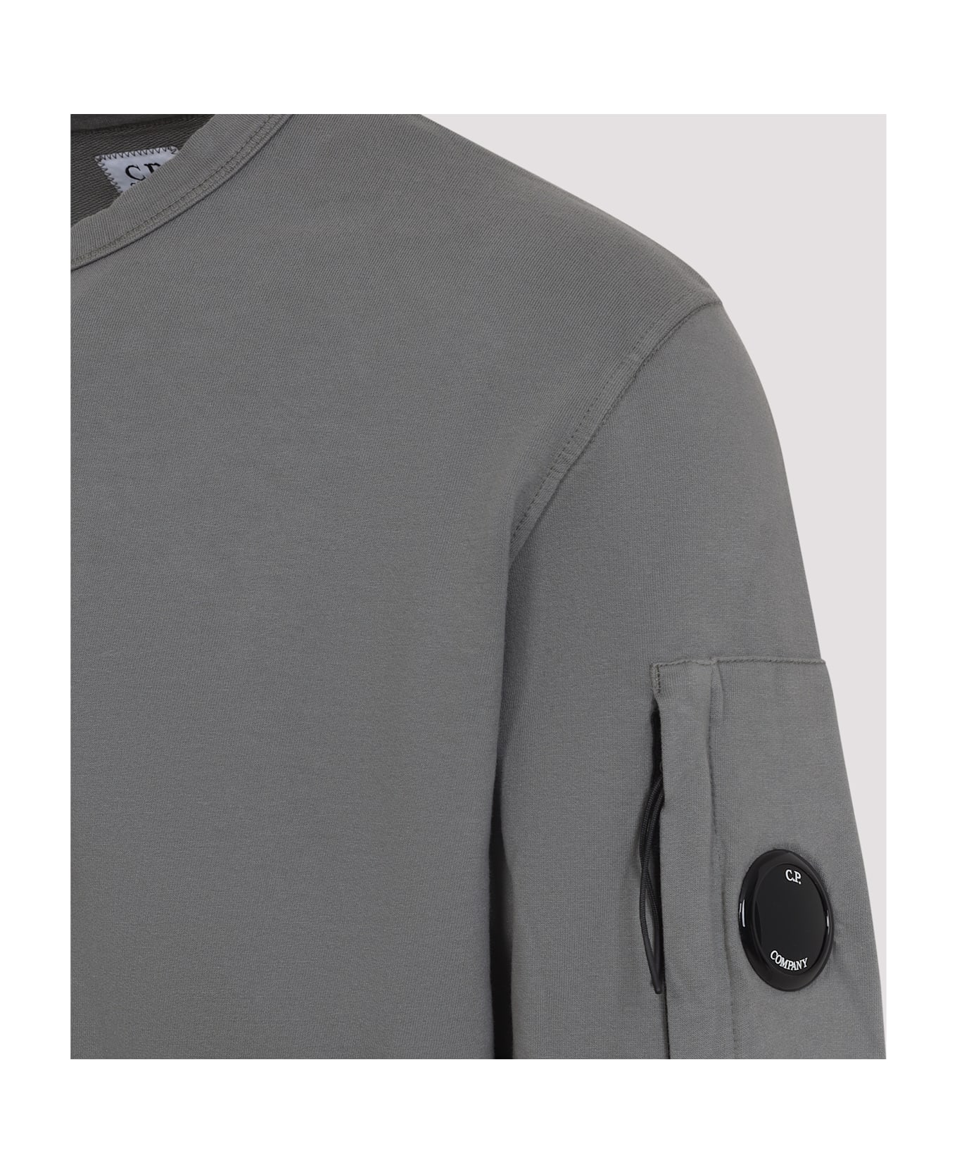 C.P. Company Cotton Sweatshirt - Gunmetal