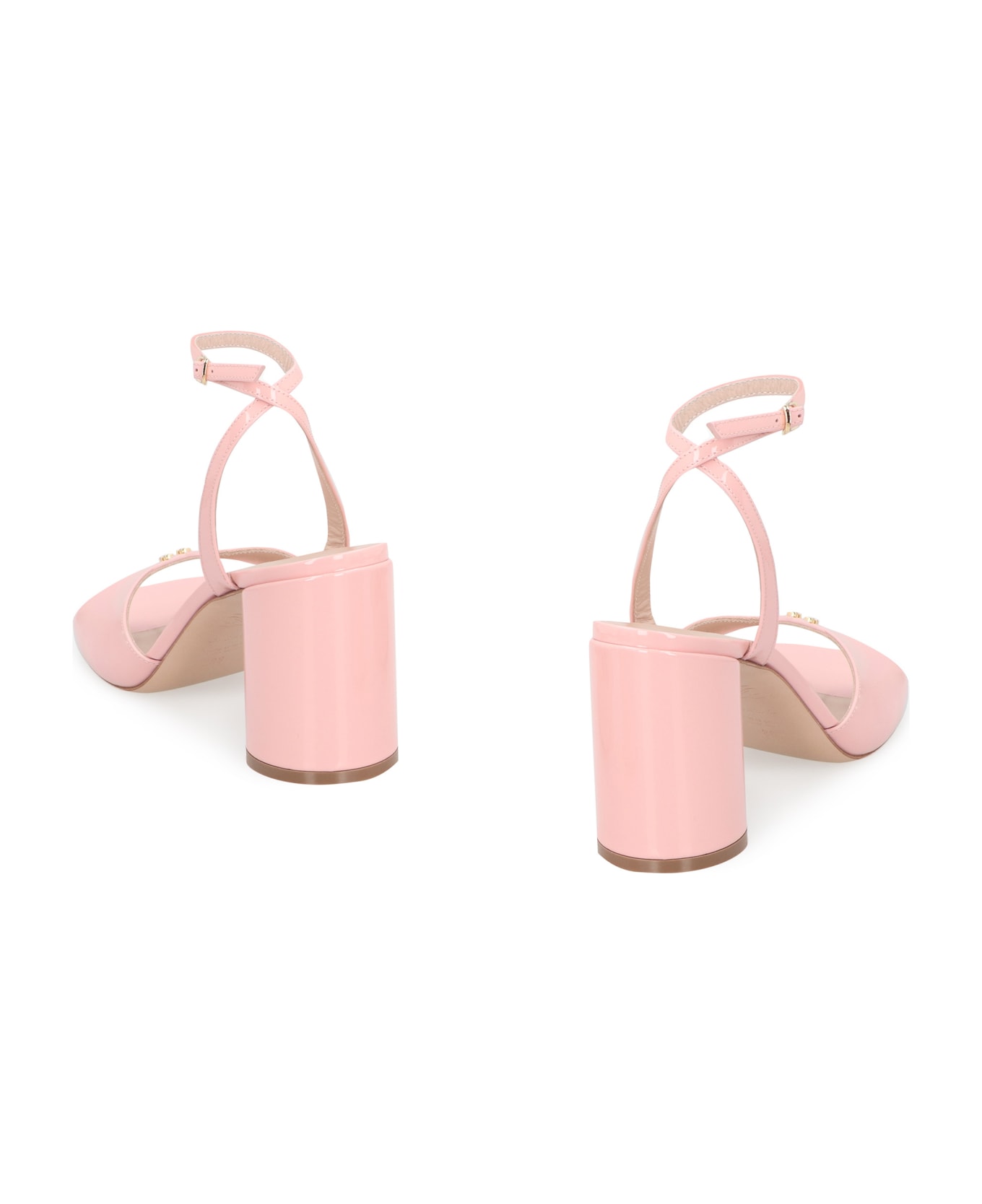 Casadei Tiffany Patent Leather Sandals - Pink サンダル