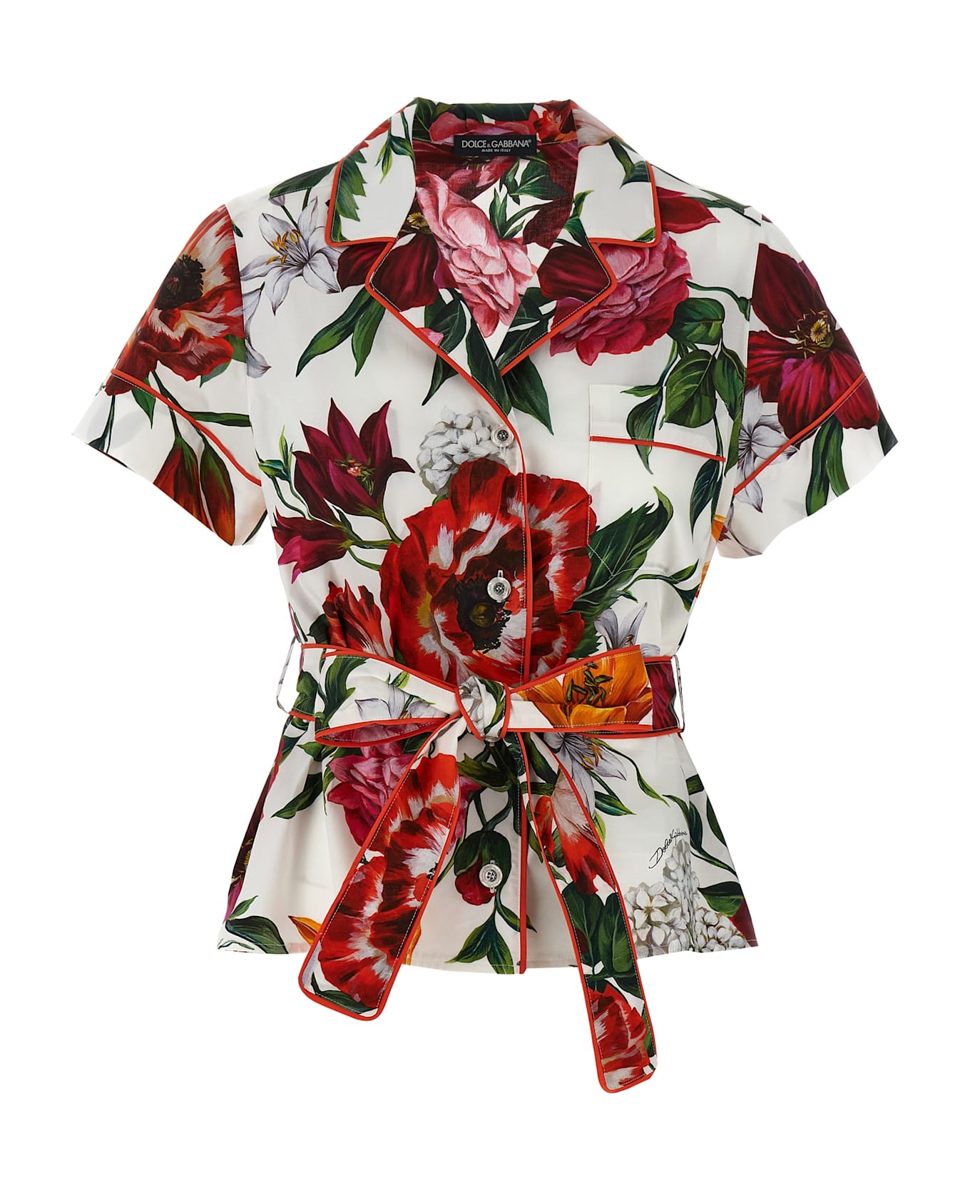 Dolce 
Gabbana 
vanity
 Pajama Shirt - Multicolor