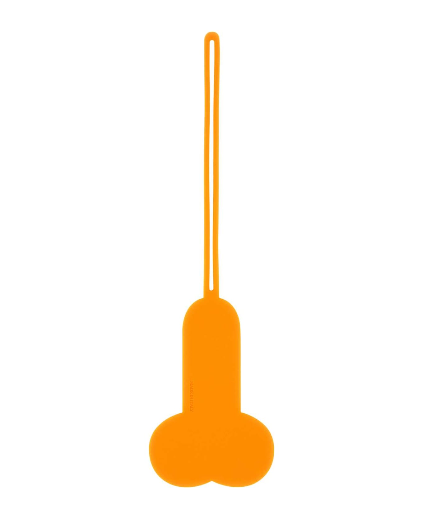 J.W. Anderson Orange Rubber Penis Key Ring - Orange キーリング