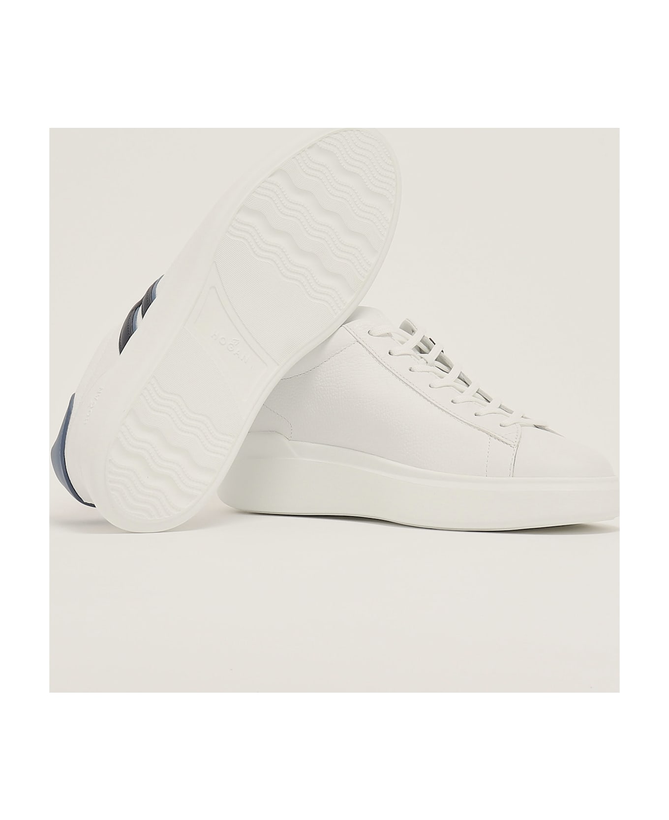 Hogan H580 Allacciato H Slash Sneaker - BIANCO