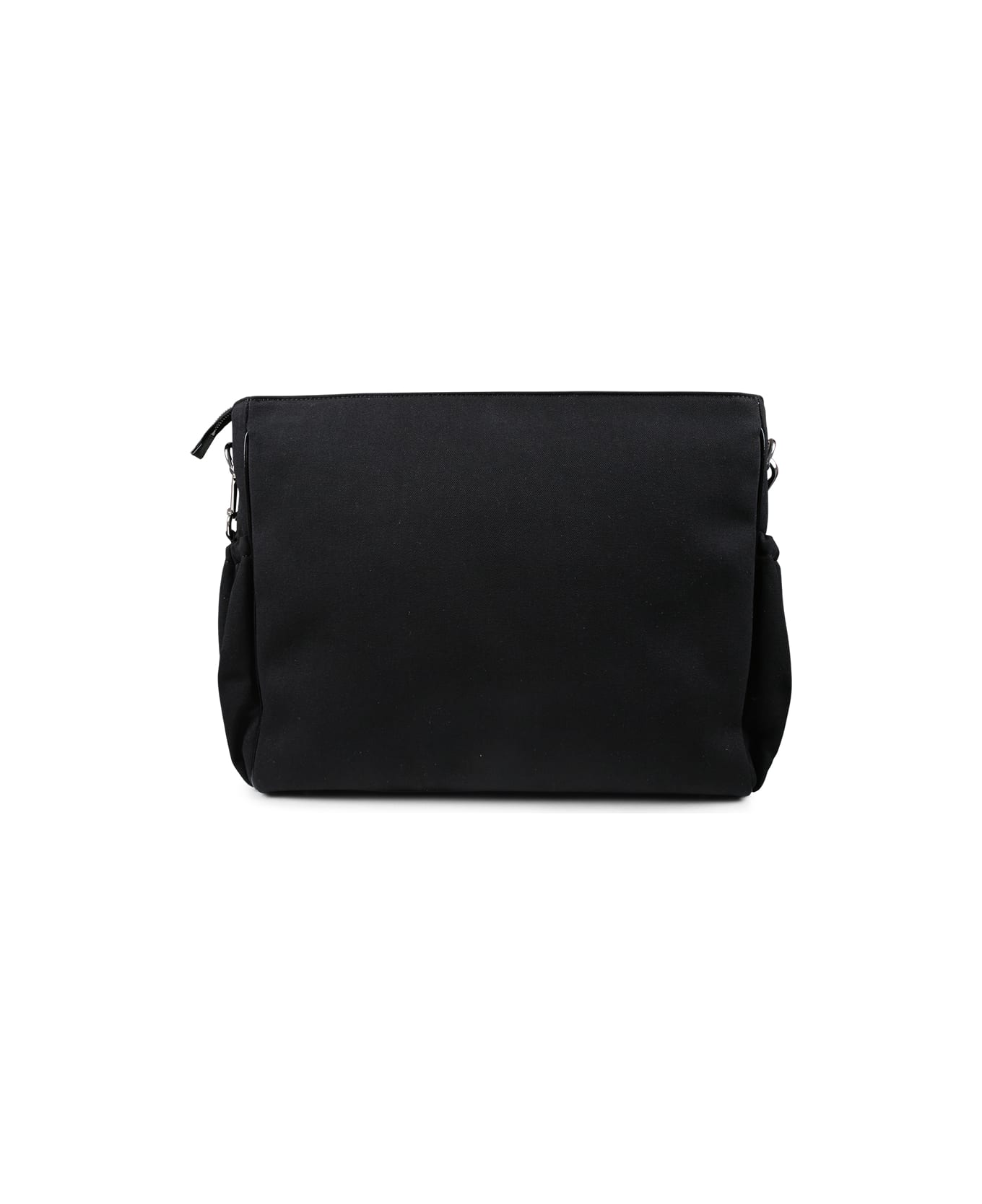 Balmain Black Changing Bag For Babykids With Logo - Black