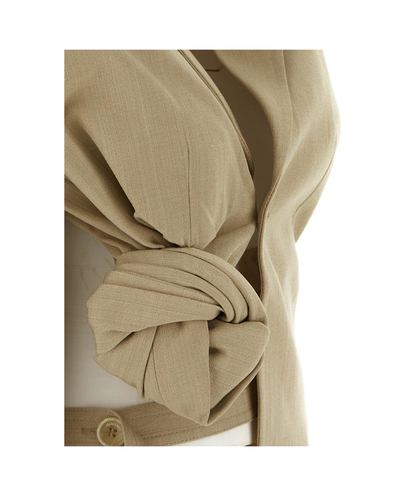Jacquemus La Veste Baccala - BEIGE