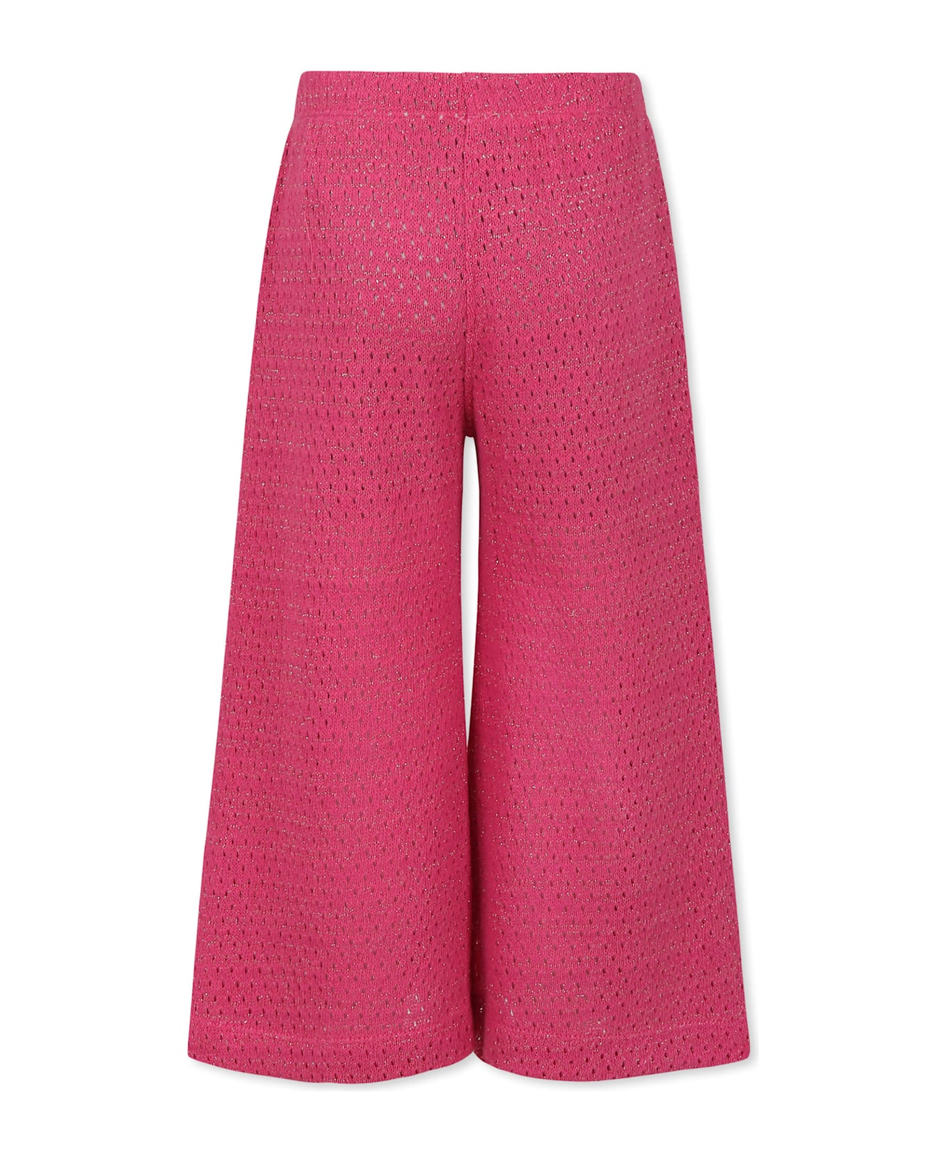 Caffe
 d
Orzo Fuchsia Trousers For Girl - Fuchsia
