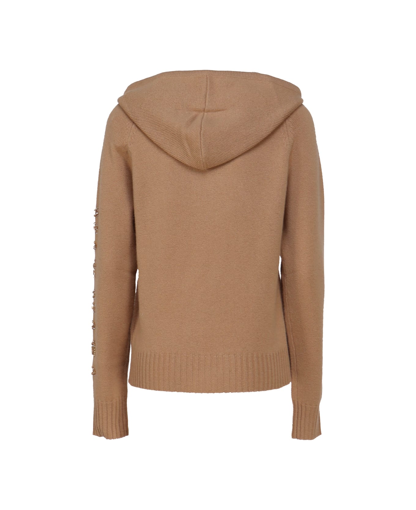 Max Mara Pineapple Sweater In Wool And Cashmere - Brown