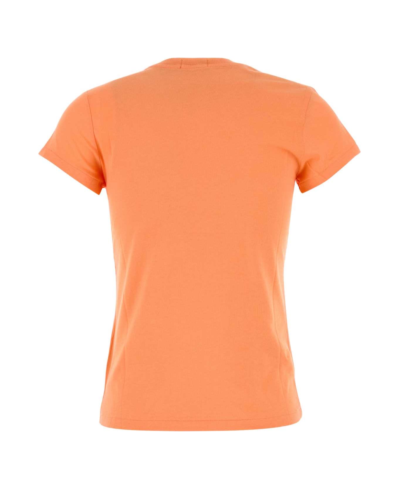 Polo Ralph Lauren Orange Cotton T-shirt - SUNFADEORANGE