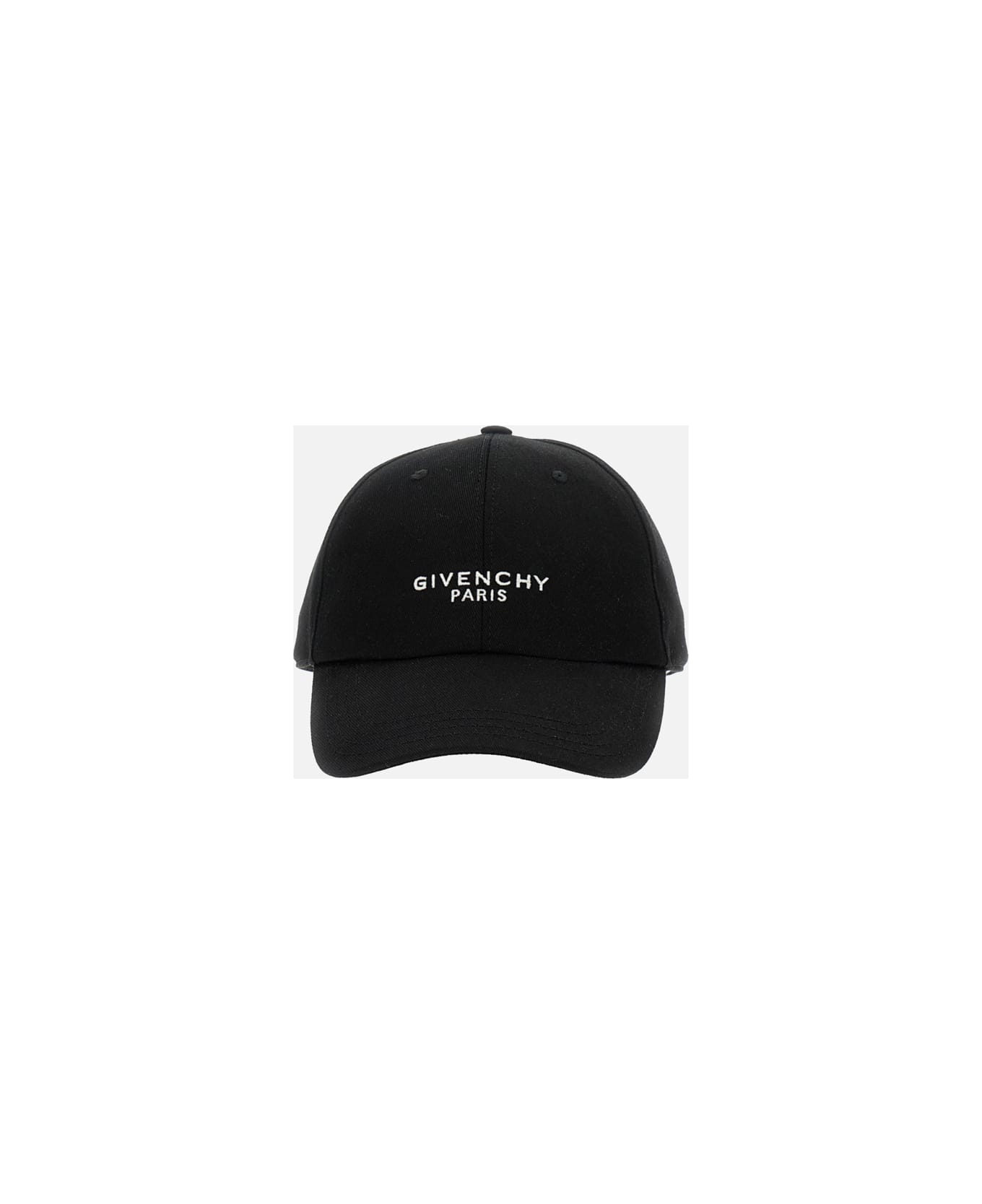 Givenchy Embroidered Hat - Black