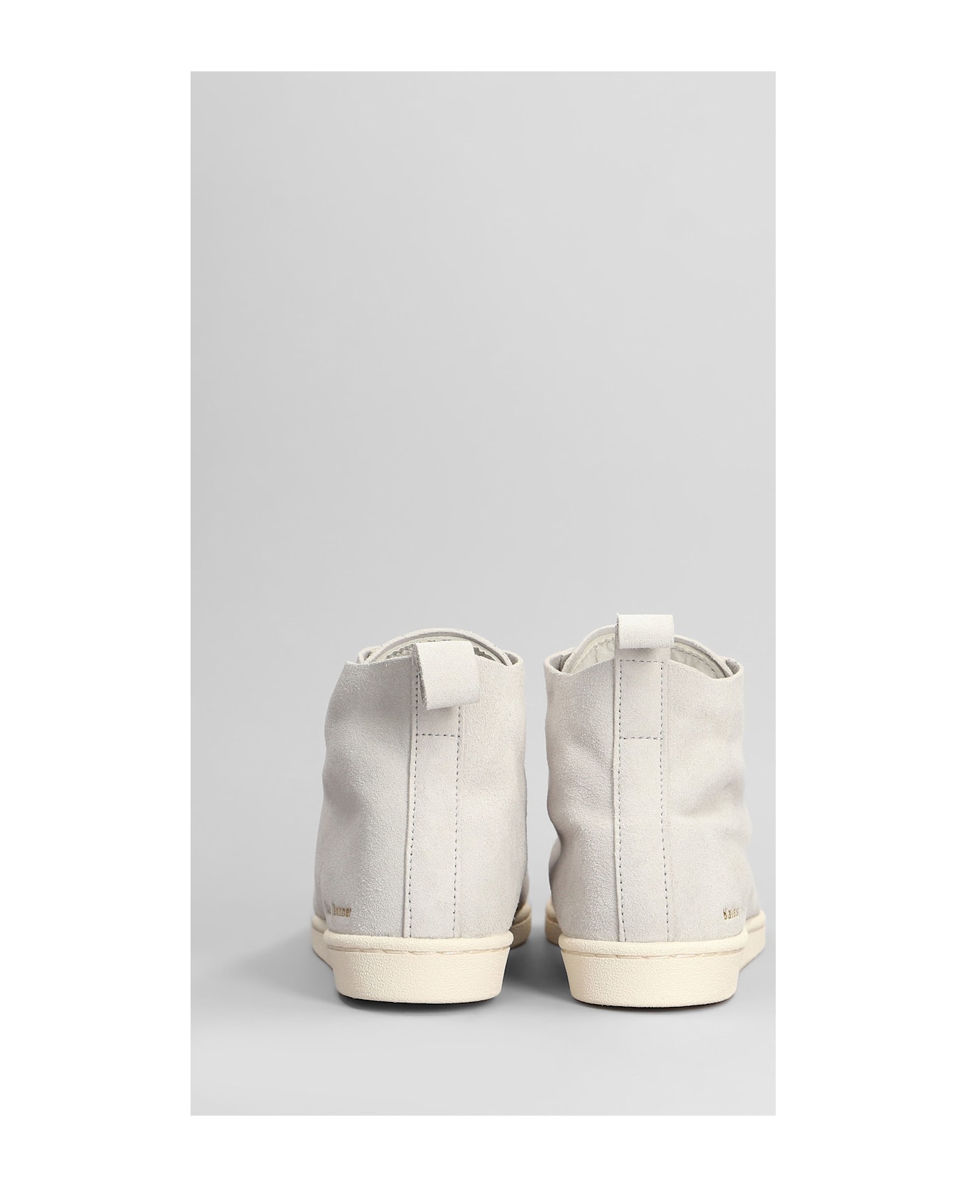 Adidas Originals by Wales Bonner Superstar Hi Sneakers In Grey Suede - SUPPLICOLCREAMWHTGOLDMET スニーカー