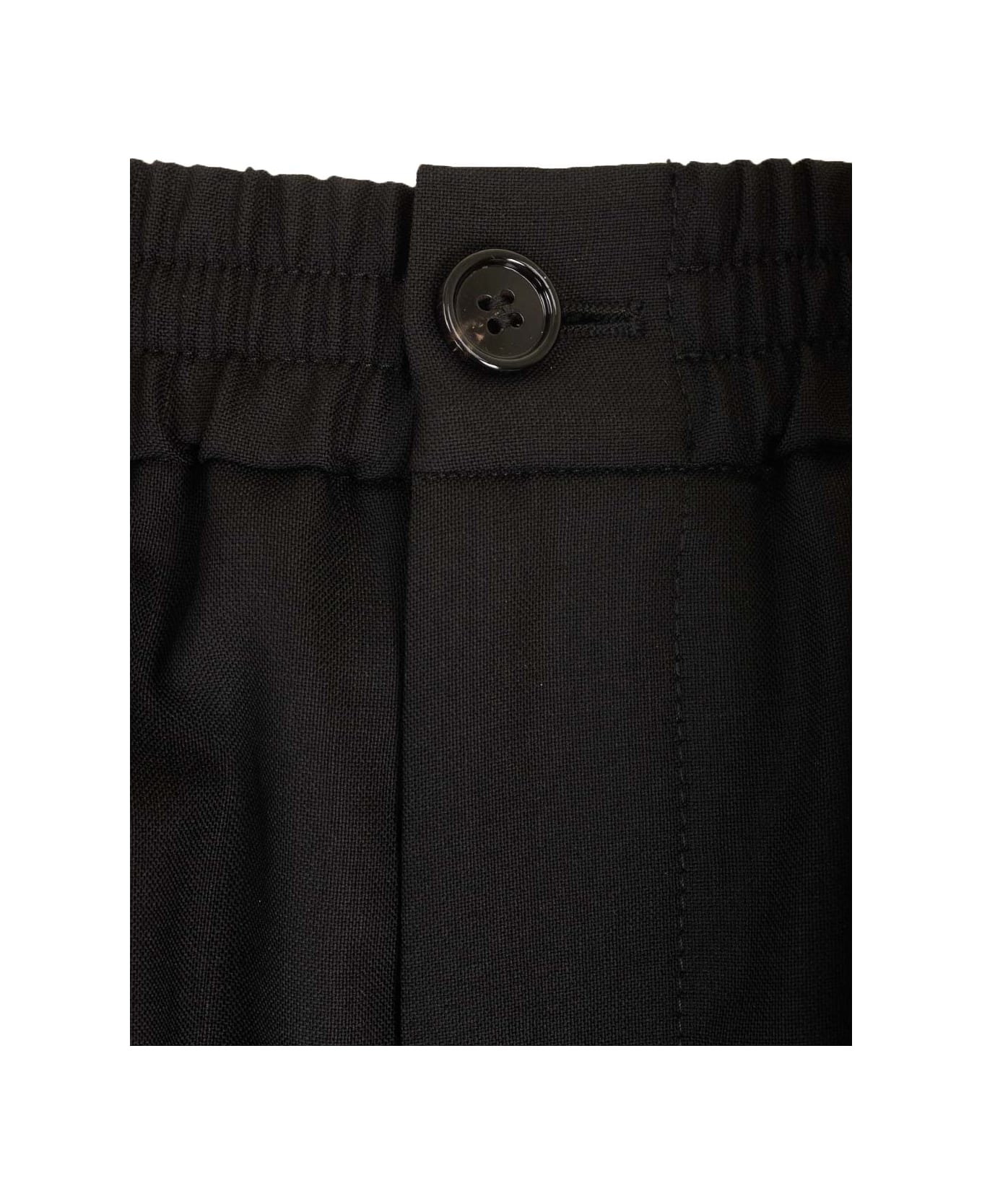 Ami Alexandre Mattiussi Black Wool Bermuda Shorts - BLACK