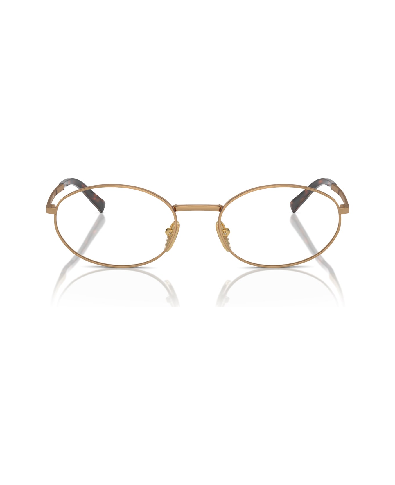 Prada Eyewear Prada Pr A57v 7oe1o1 Ottone Glasses - Oro