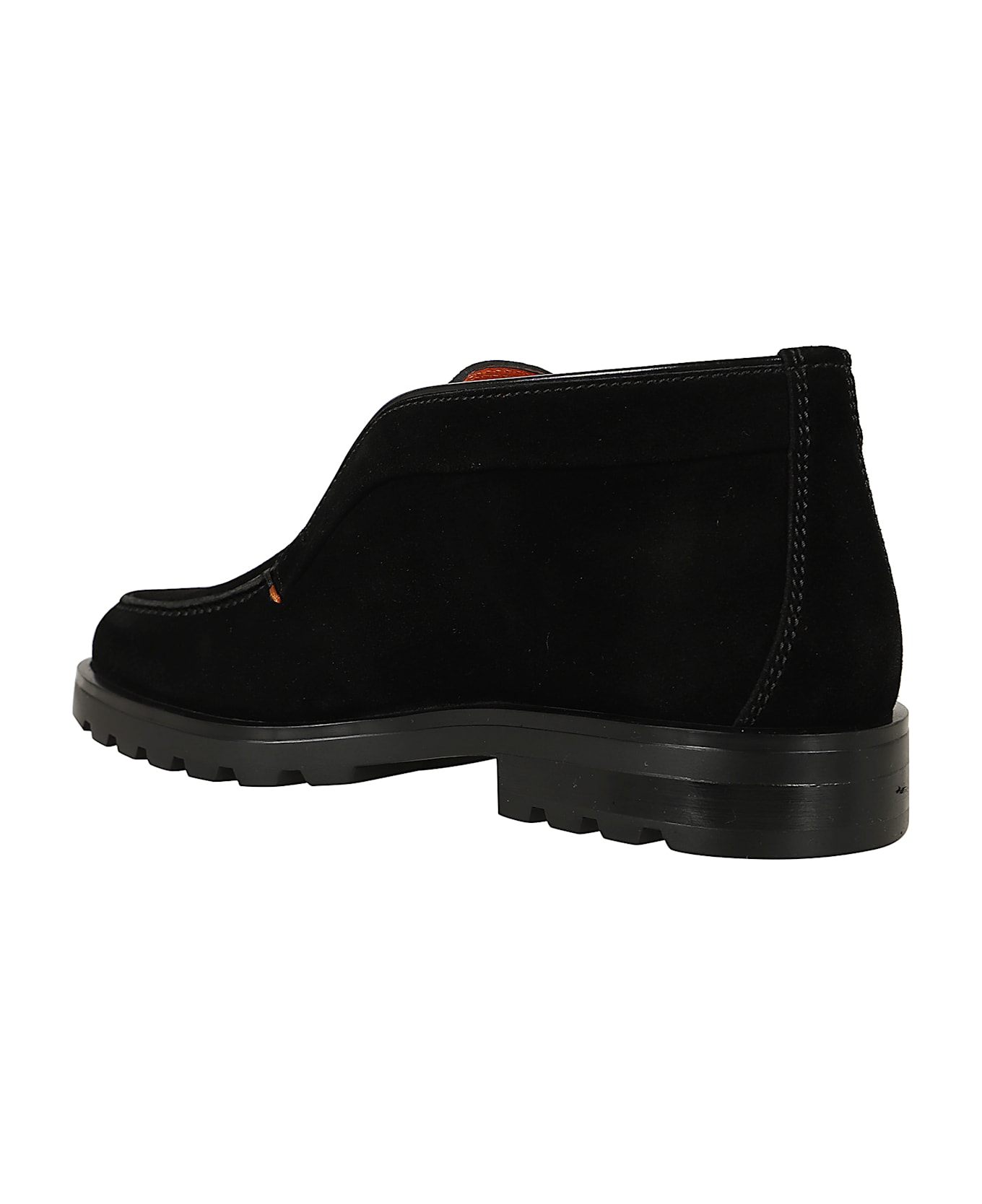 Santoni Rock Men Shoes - Black