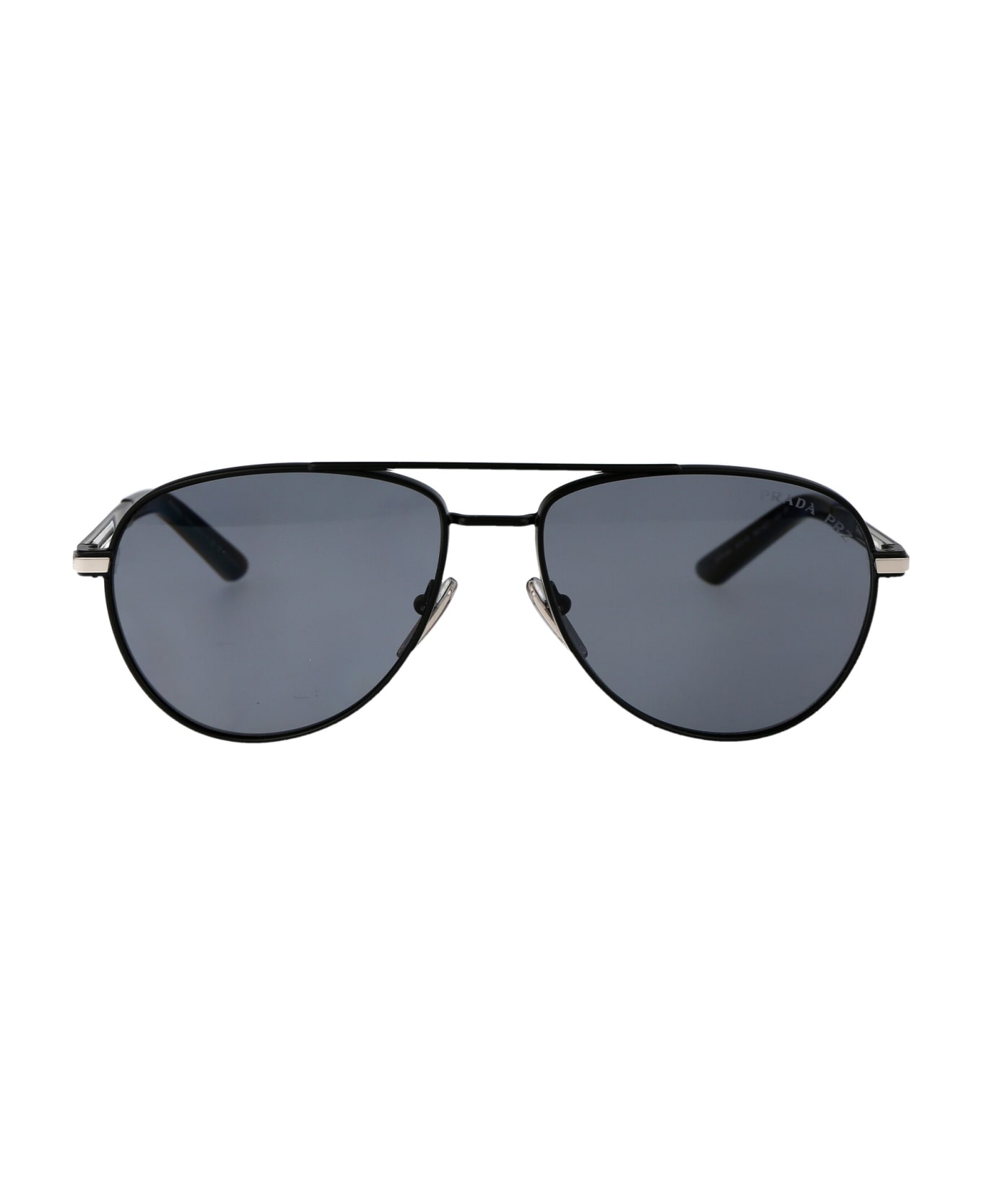 Prada Eyewear 0pr A54s Sunglasses - 1BO5Z1 MATTE BLACK