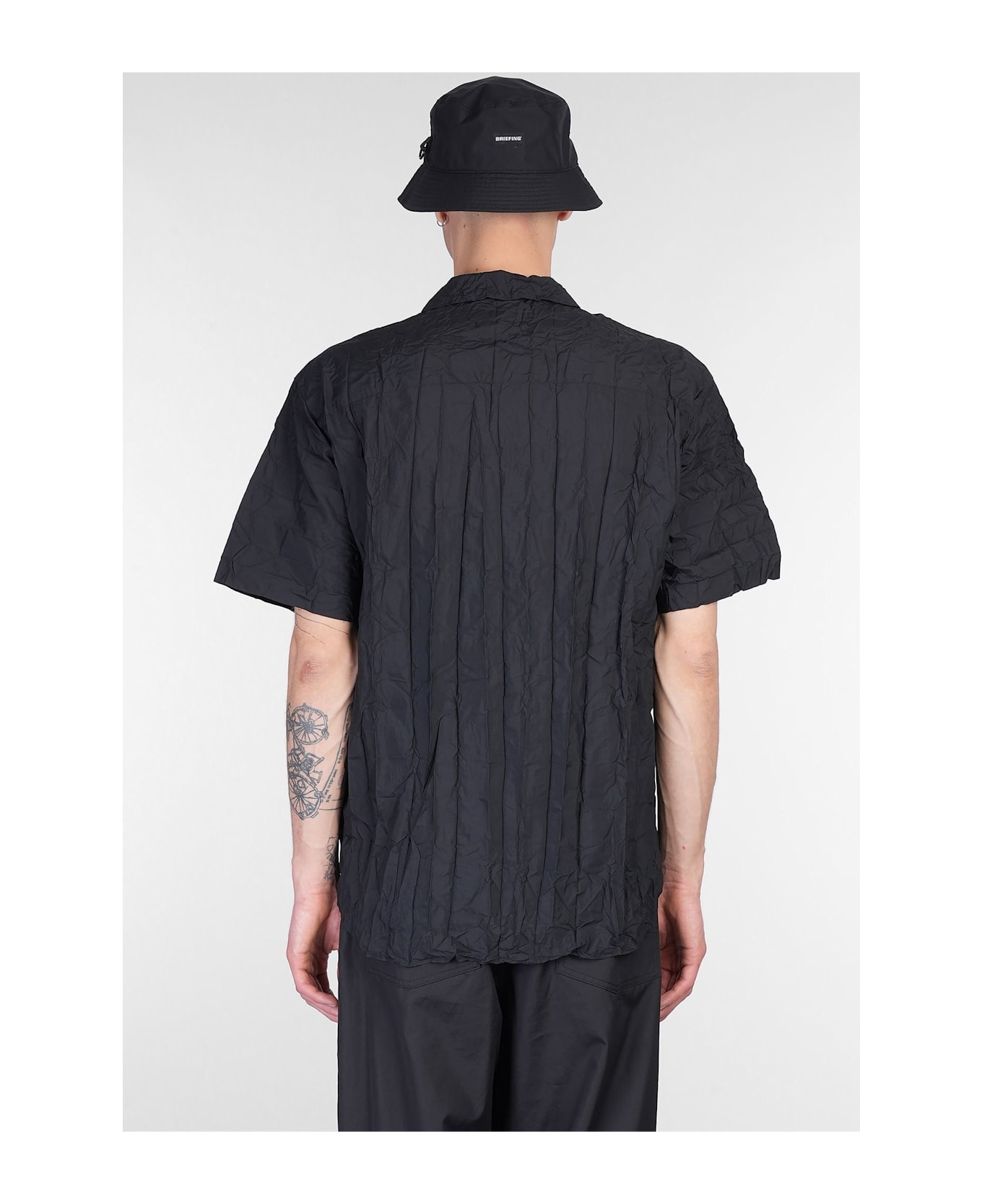 Comme des Garçons Homme Shirt In Black Polyester - black