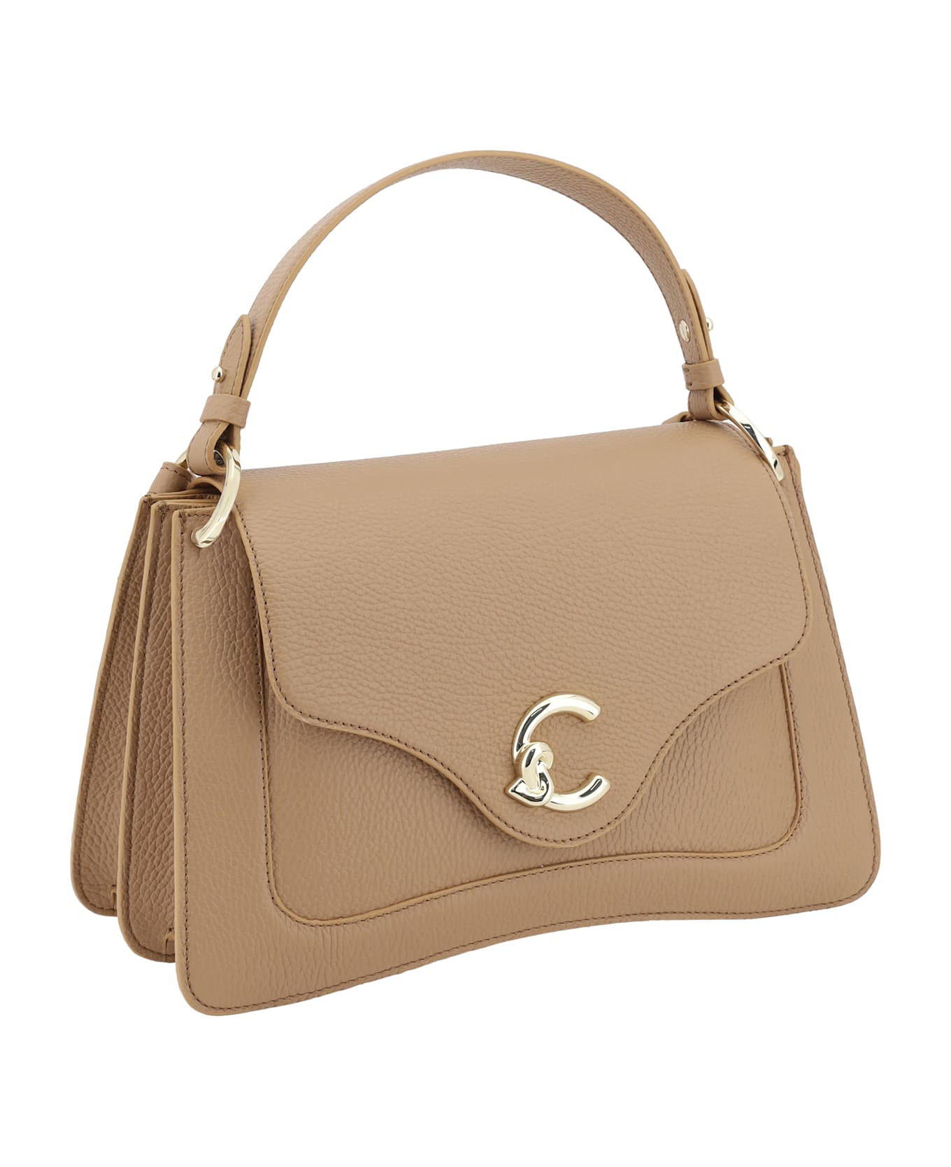 Coccinelle C-me Shoulder Bag - Sand