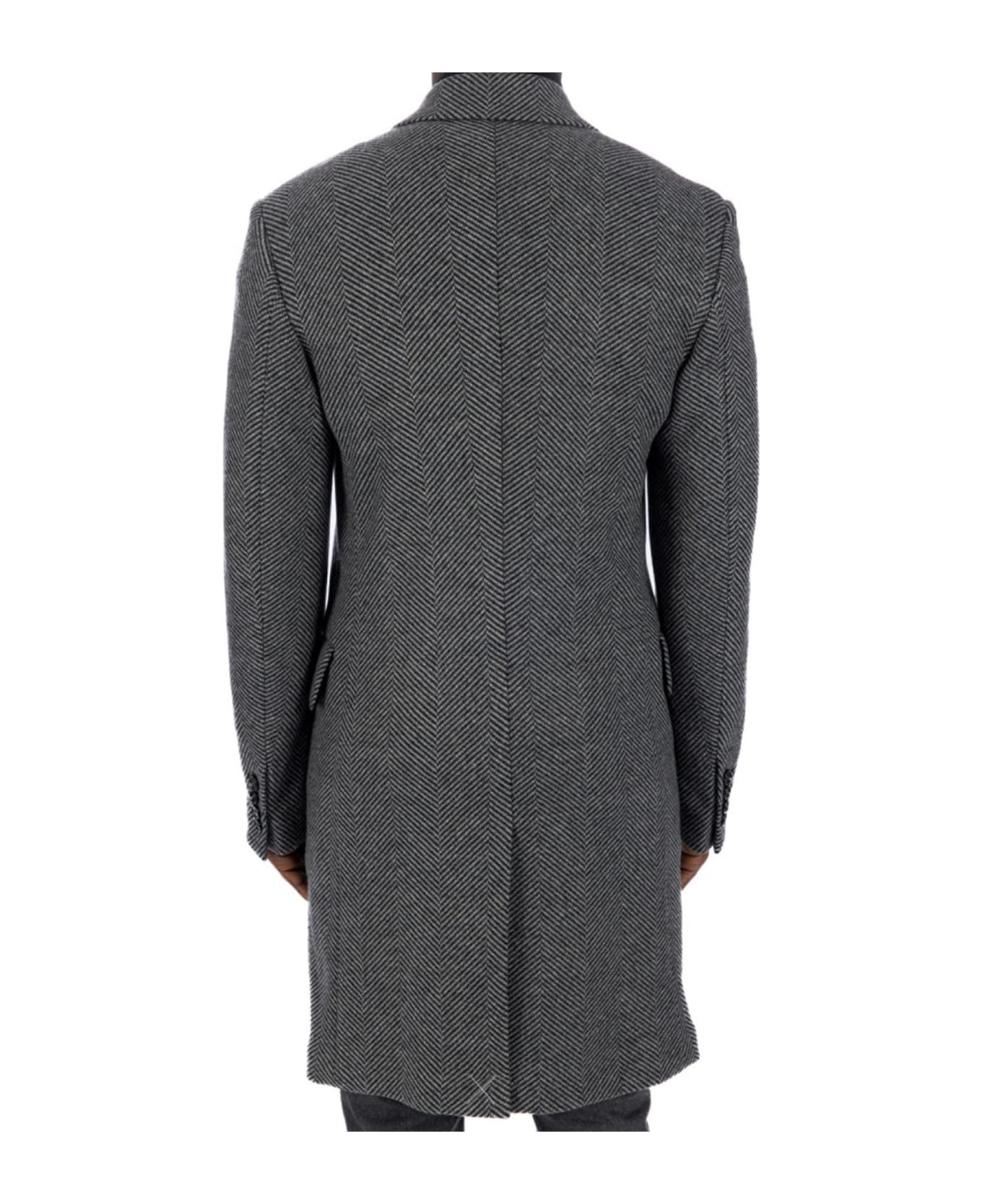 Dolce & Gabbana Wool Coat - Gray