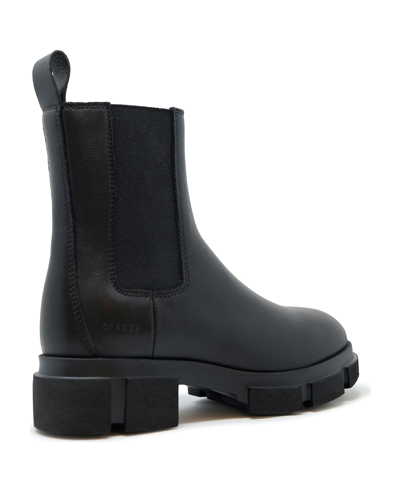 Copenhagen Leather Black Chelsea Boots - BLACK
