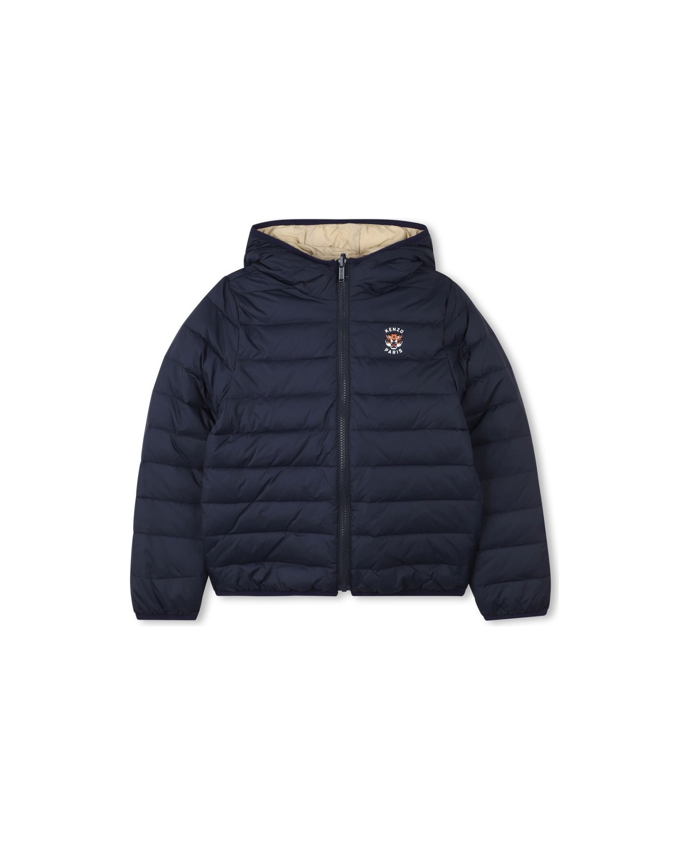 Kenzo Reversible Down Jacket - BEIGE
