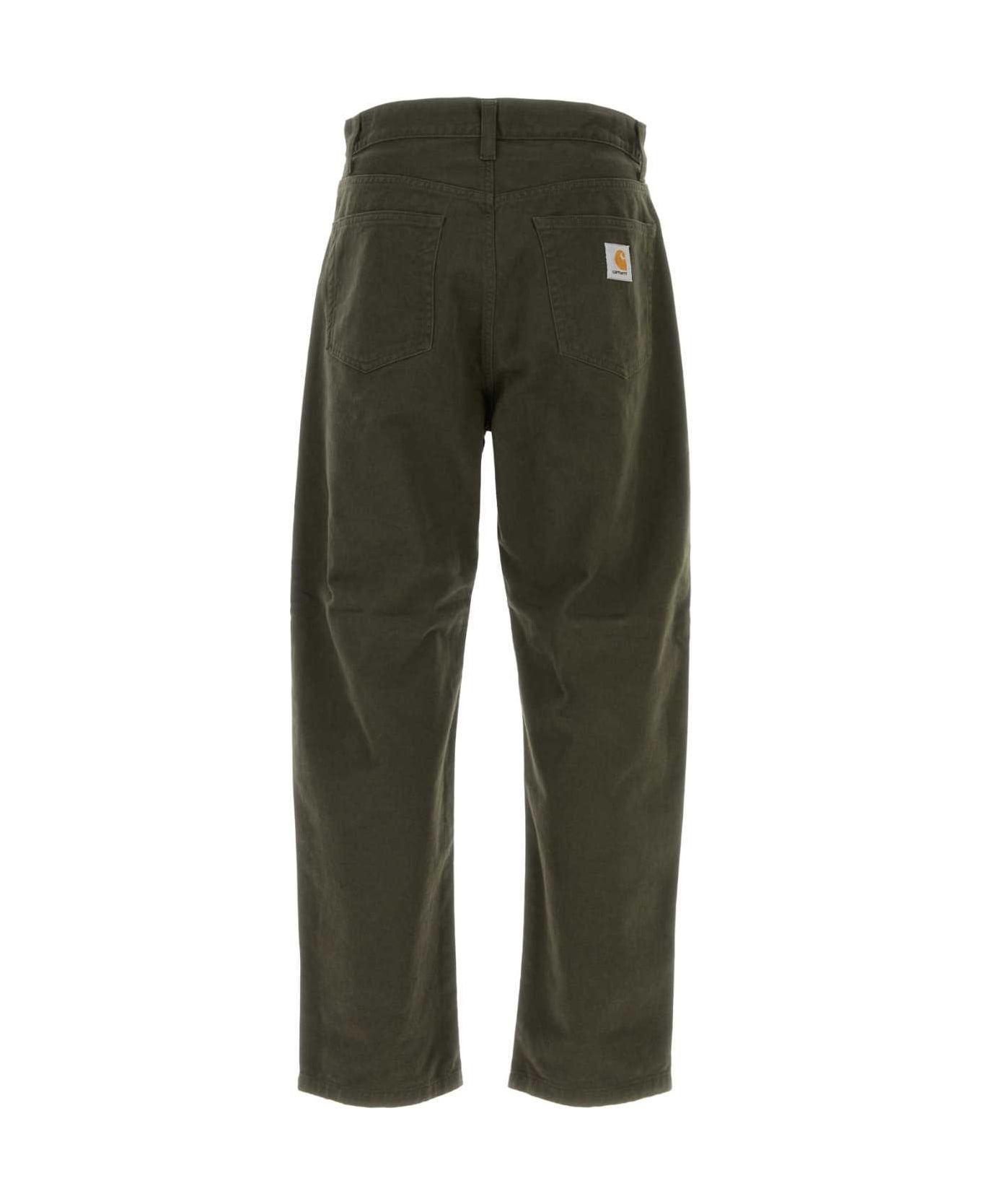 Carhartt Khaki Cotton Landon Pant - CYPRESS