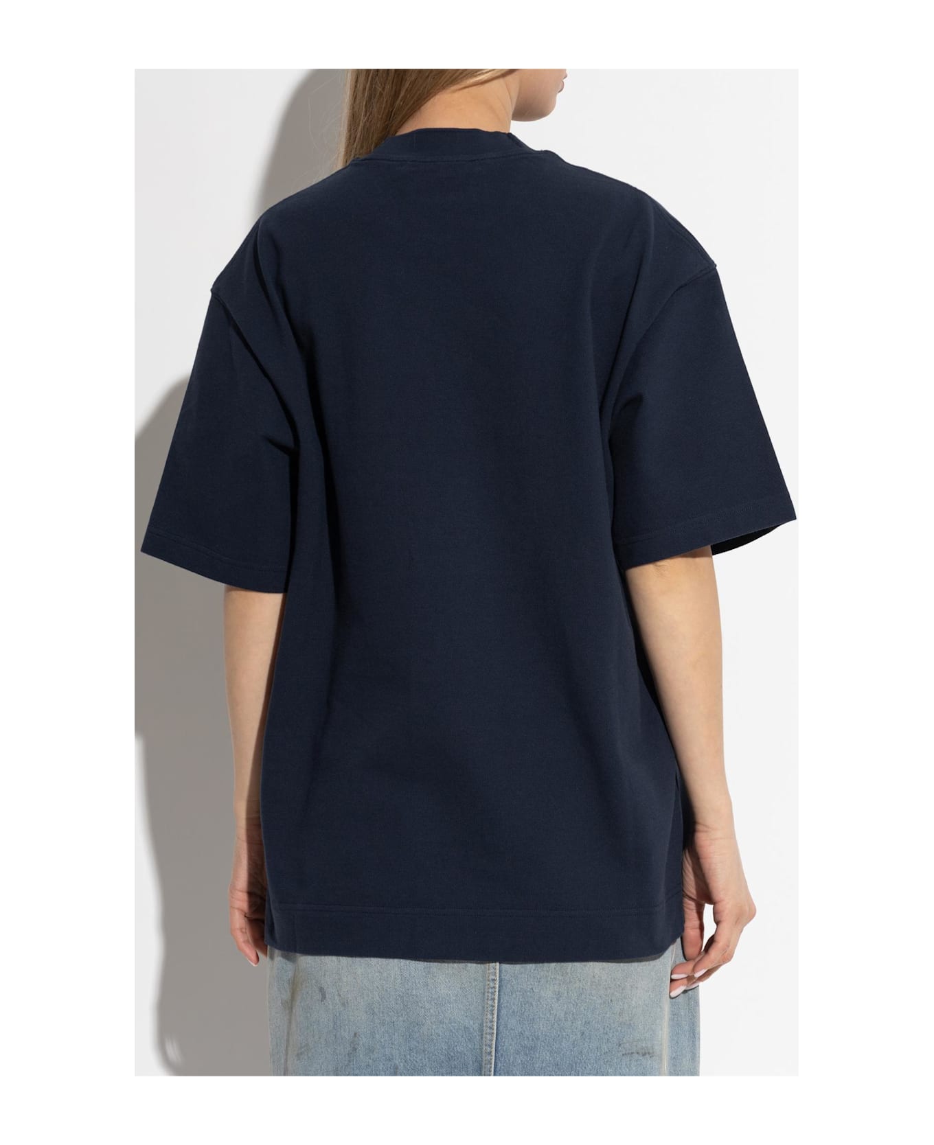 Acne Studios T-shirt With Logo - DEEP BLUE