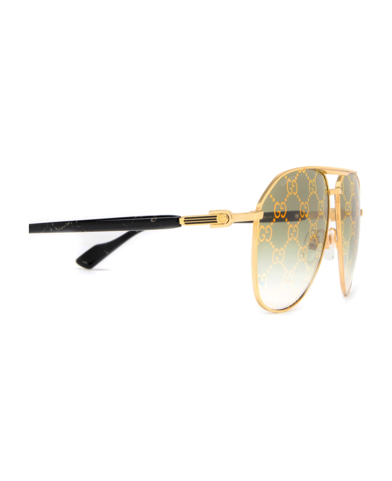 Gucci Eyewear Gg1220s Gold Sunglasses - Gold