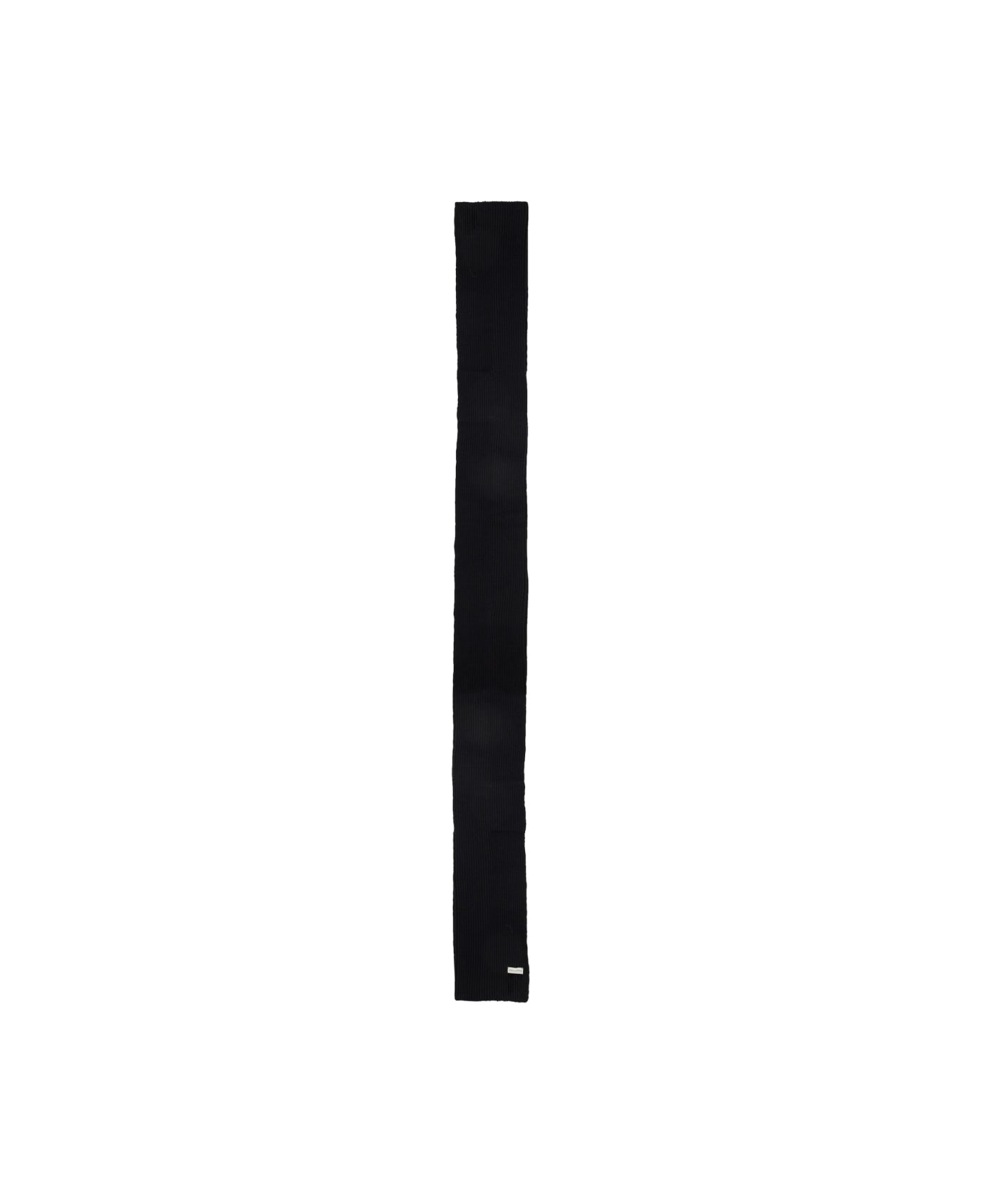 Dries Van Noten Wool Scarf - BLACK