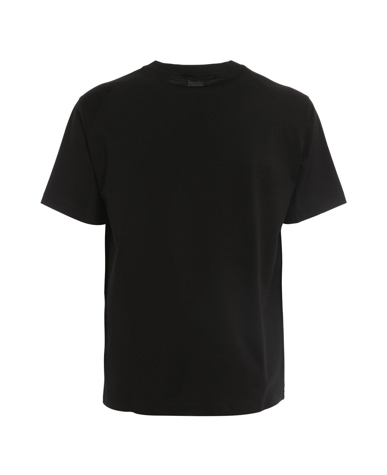 Herno Short-sleeved Crewneck T-shirt - 9300